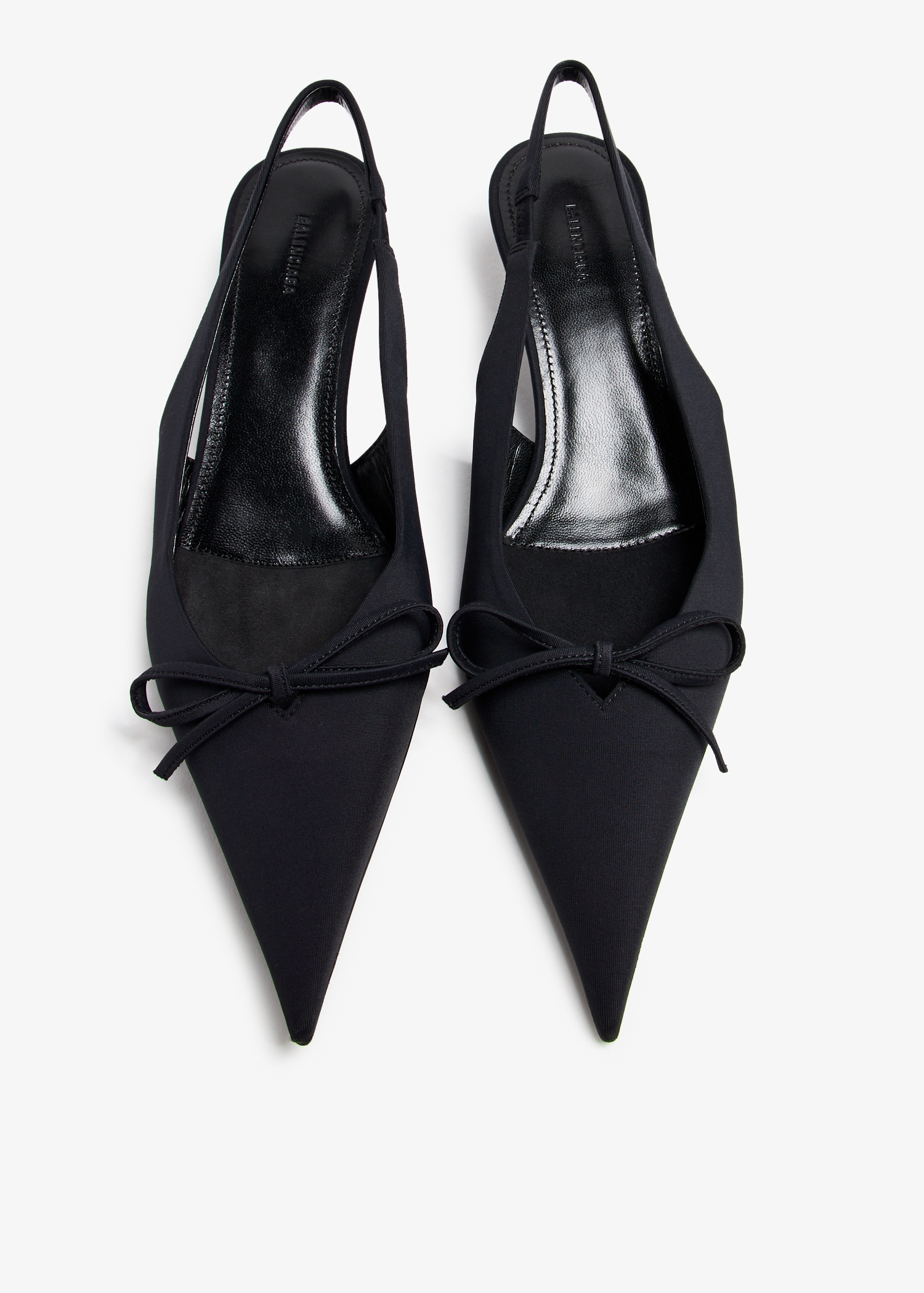 Balenciaga Knife Bow sling pumps for Women - Black in UAE