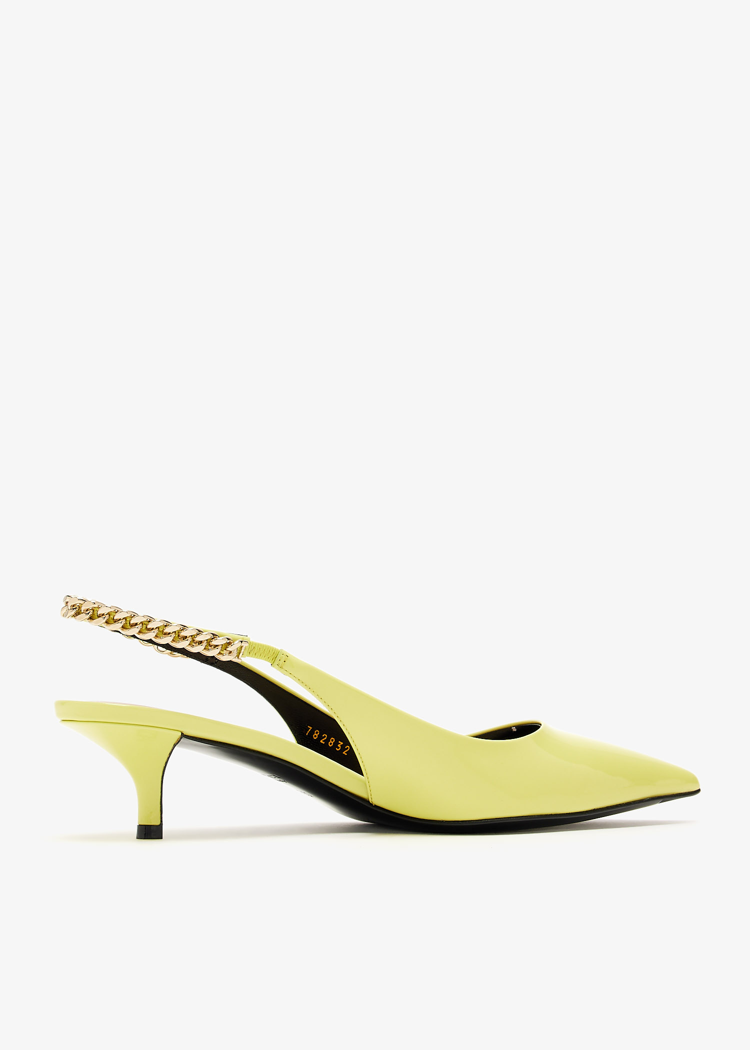 【関税＆送料込み】Gucci Gucci Signoria Slingback Pumps Gucci Signoria slingback pump in Rosso Ancora patent leather