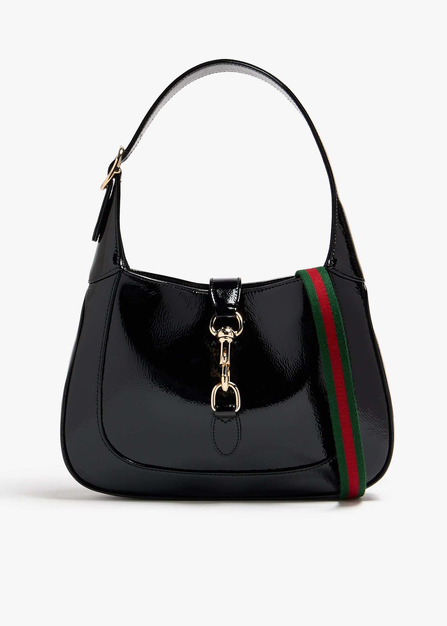 バッグ GUCCI Jackie hand bag all leather black Gucci Jackie 1961 medium bag in black leather | GUCCI® US