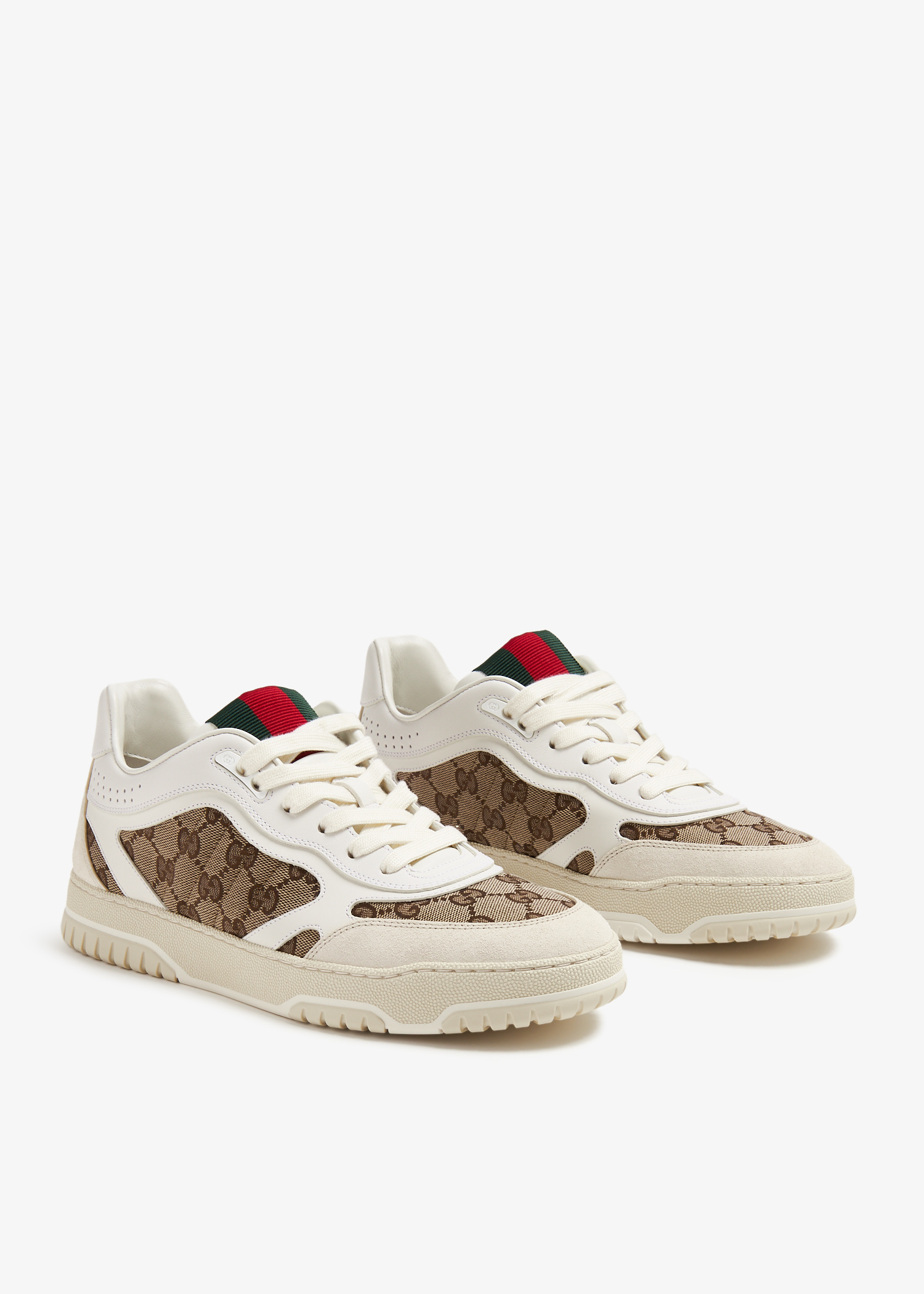 Gucci Re-Web sneakers for Women - Beige in UAE | Level Shoes