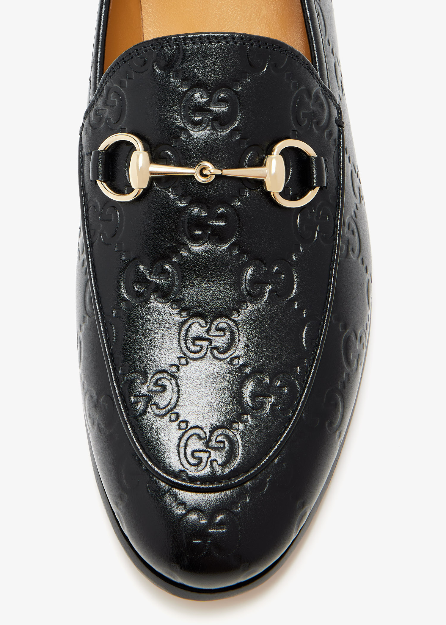 シューズ・サンダルその他 GUCCI Jordaan Loafer in black GG leather Women's Gucci Jordaan loafer in black leather | GUCCI® CA