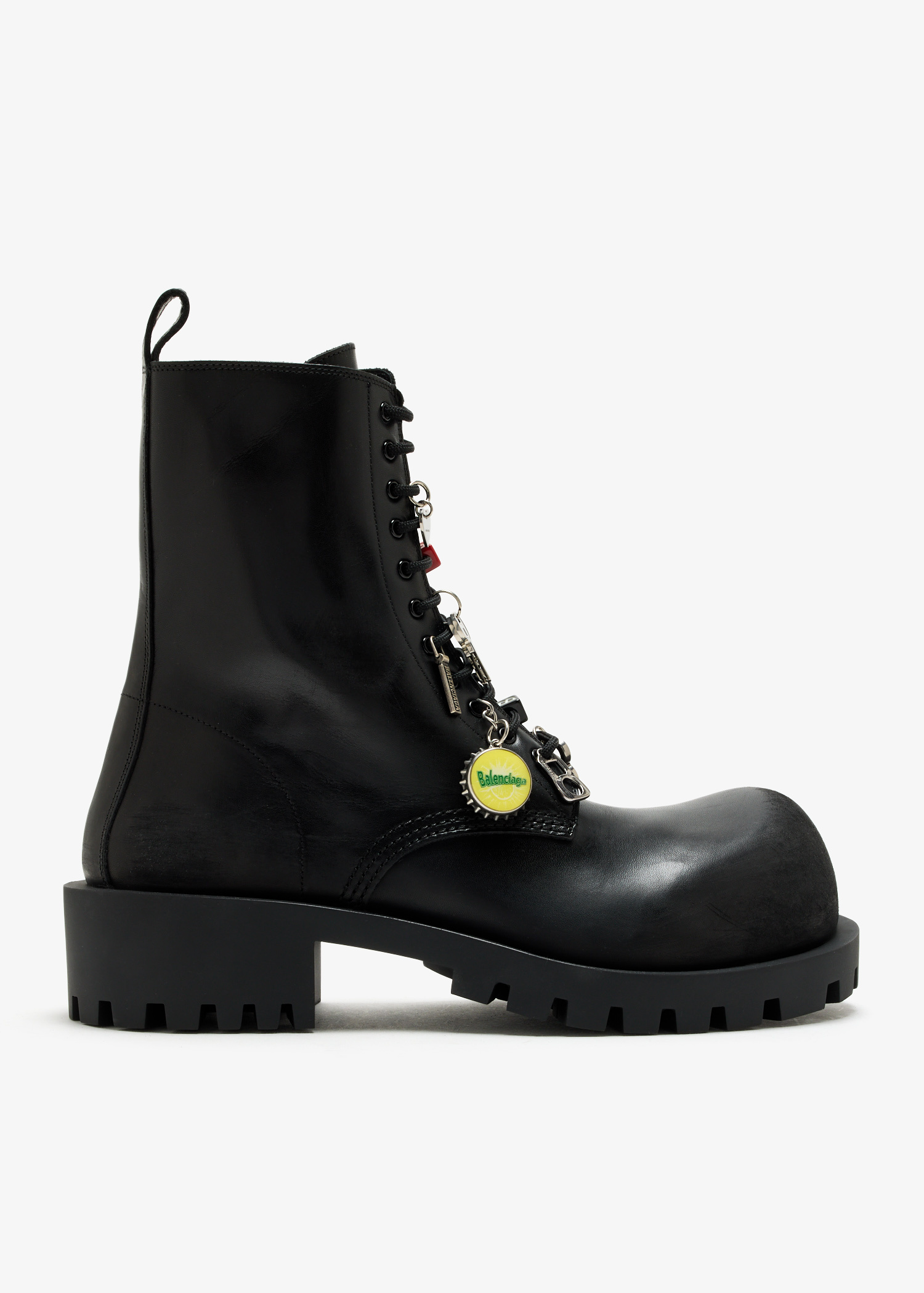 Balenciaga Hummer lace-up booties for Men - Black in UAE