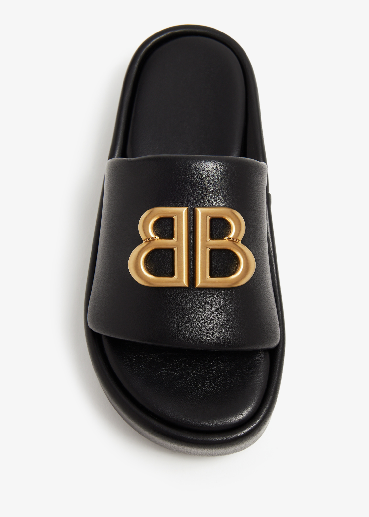 【Balenciaga】RISE SLIDE BB◆788494WB7E1 Balenciaga Rise slide sandals for Women - Black in USA