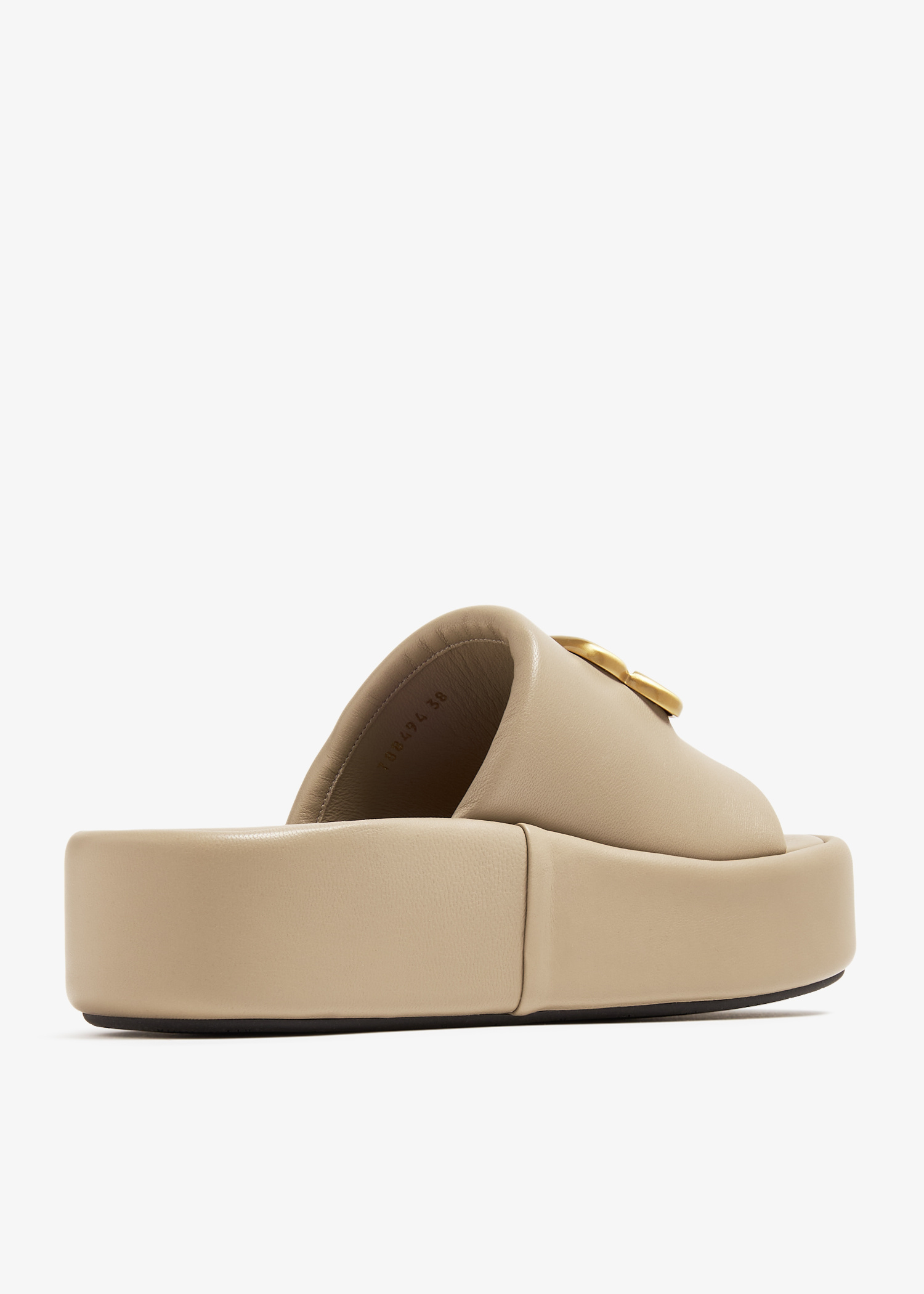 Balenciaga Rise slide sandals for Women - Beige in USA