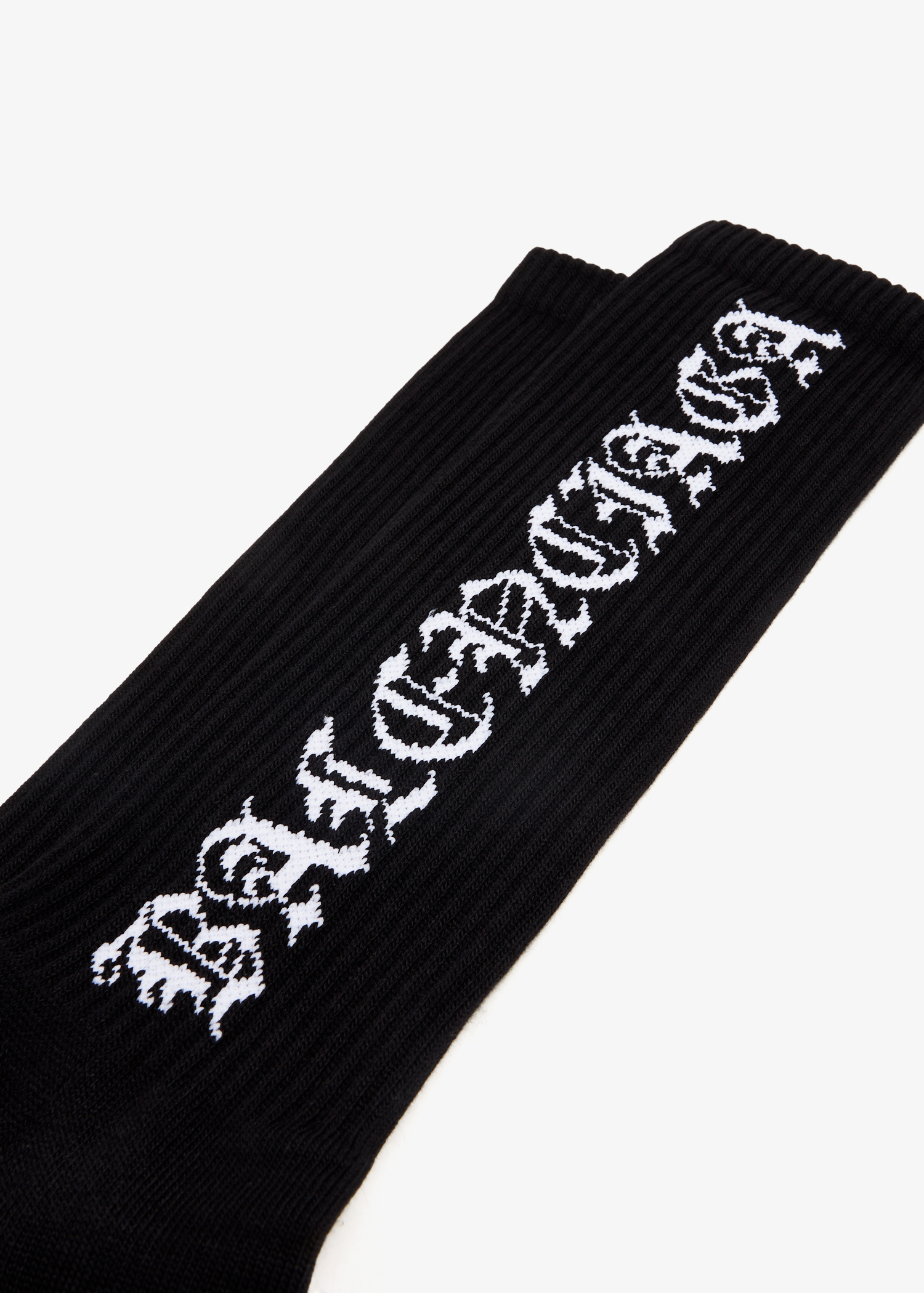 Balenciaga Gothic tennis socks for Women - Black in UAE
