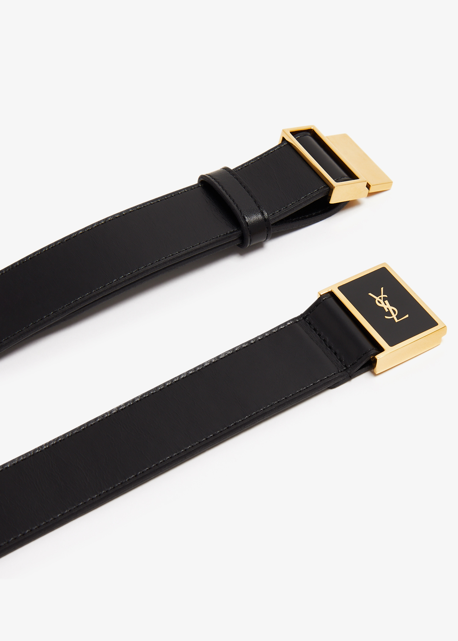 Saint Laurent Monogram YSL belt for Women - Black in UAE Saint Laurent Monogram YSL belt for Women - Black in UAE
