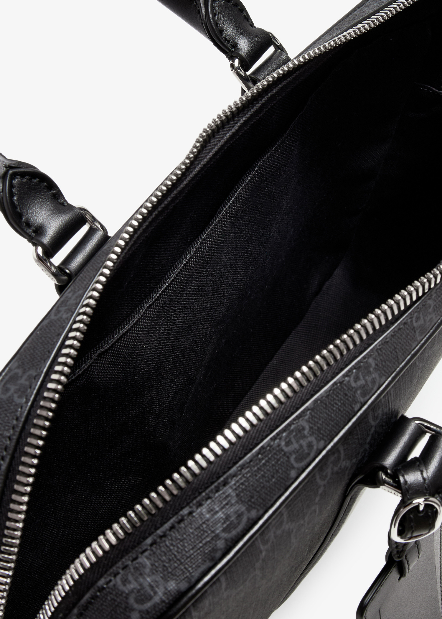 GUCCI Supreme Black トートバッグ Gucci Black Gg Supreme Canvas Cross Body Bag