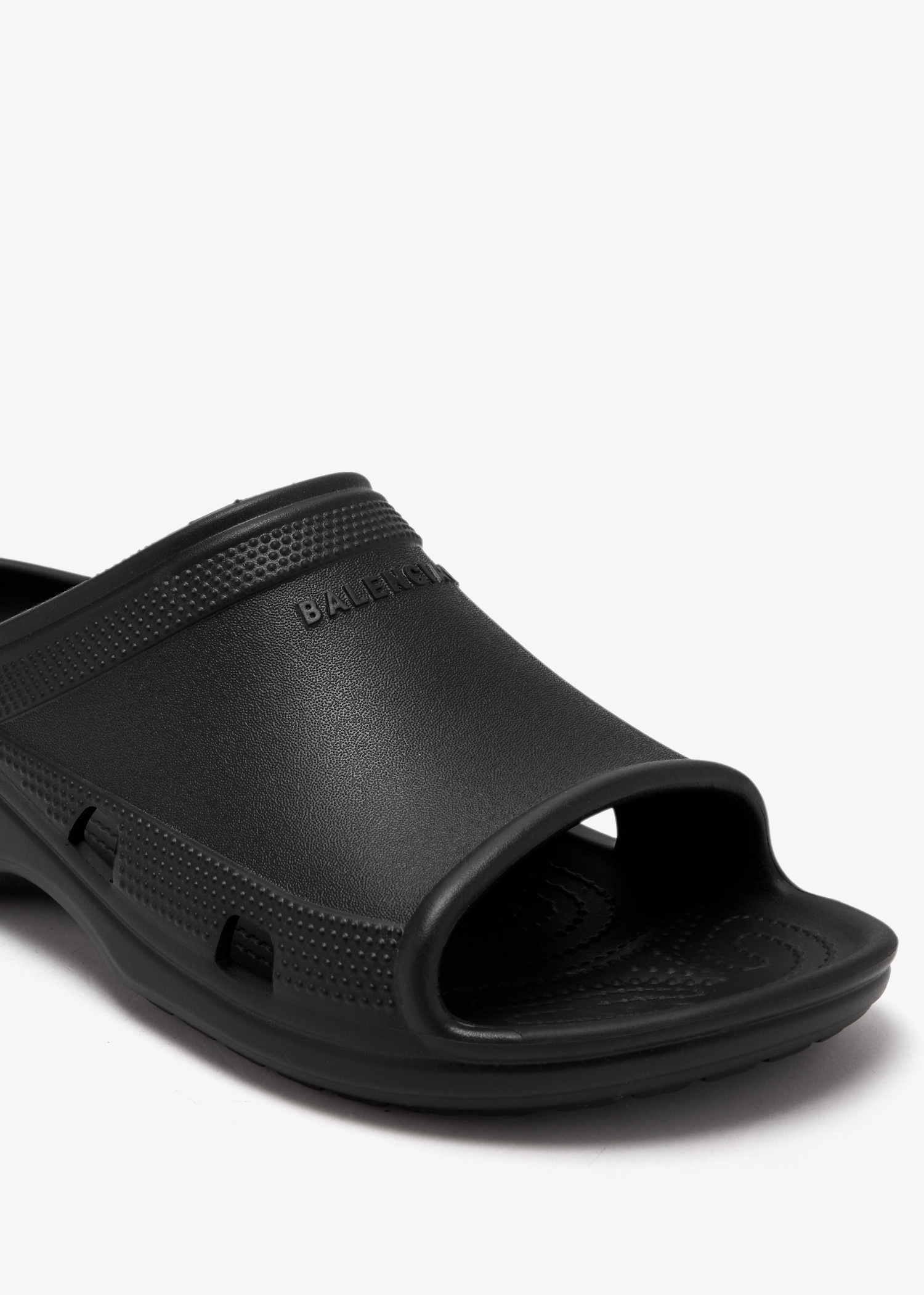 25SS new/BALENCIAGA +Crocs EVAスライドサンダル Slide Black 25SS new/BALENCIAGA +Crocs EVAスライドサンダル Slide Black