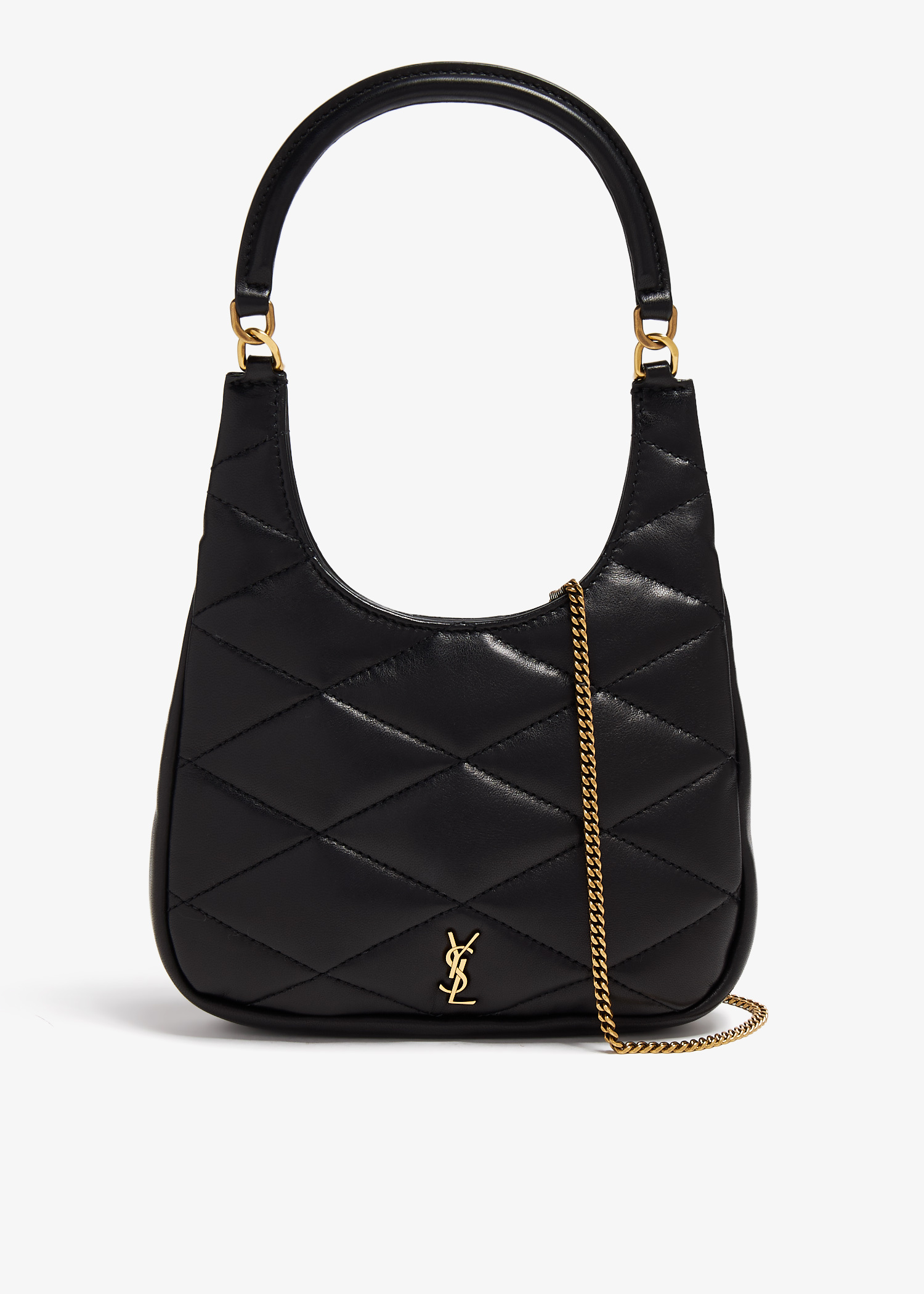 Saint Laurent Sade mini hobo bag for Women - Black in Qatar