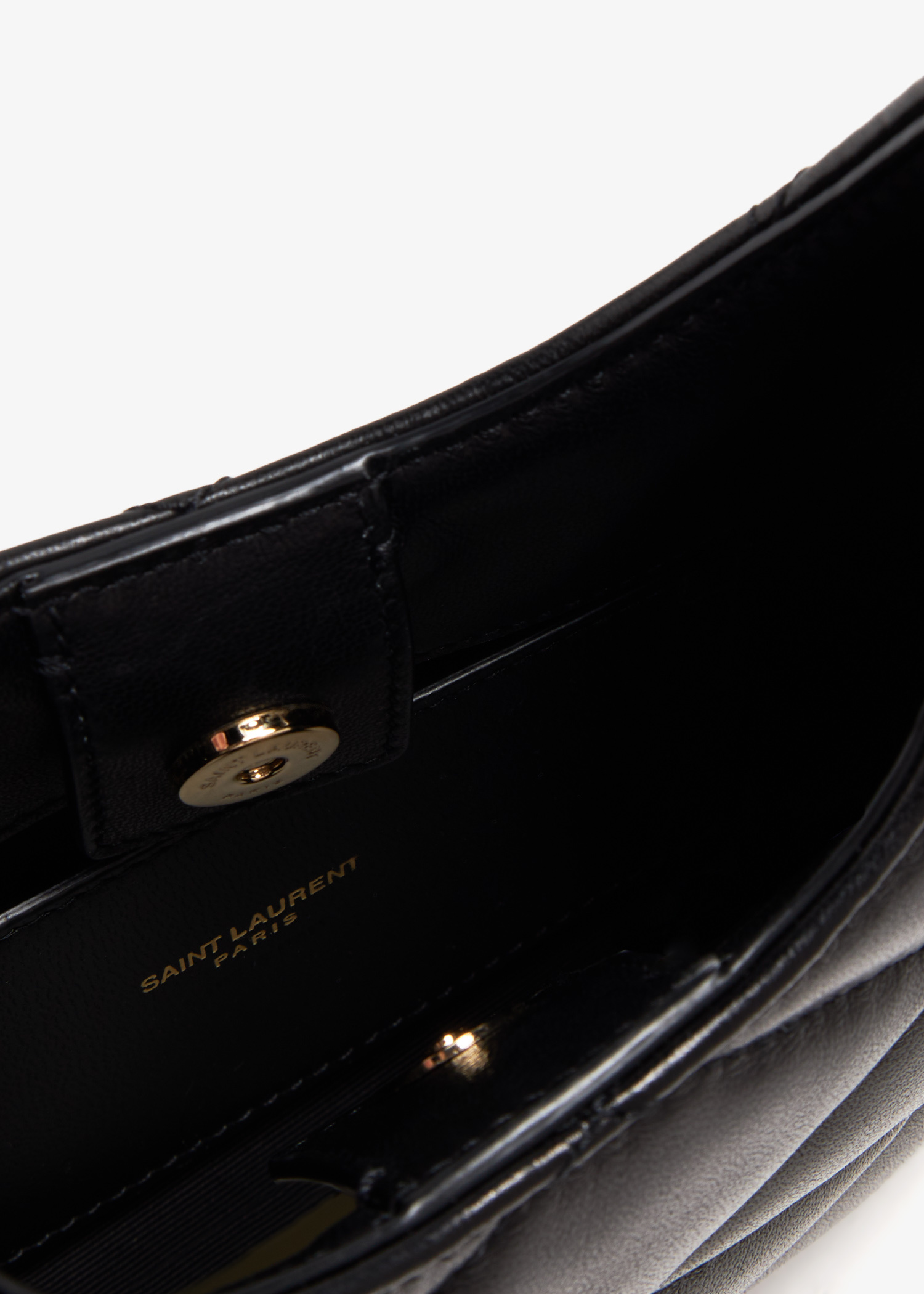 Saint Laurent Sade mini hobo bag for Women - Black in Qatar