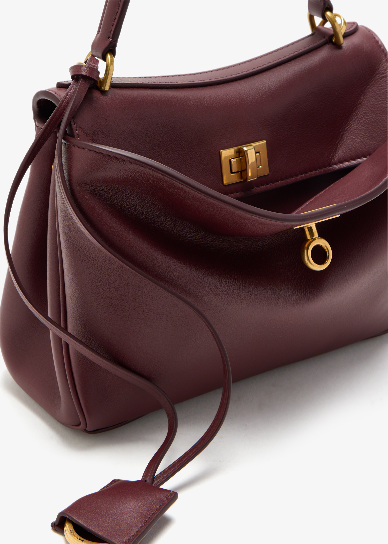 Balenciaga Rodeo mini handbag for Women - Burgundy in UAE