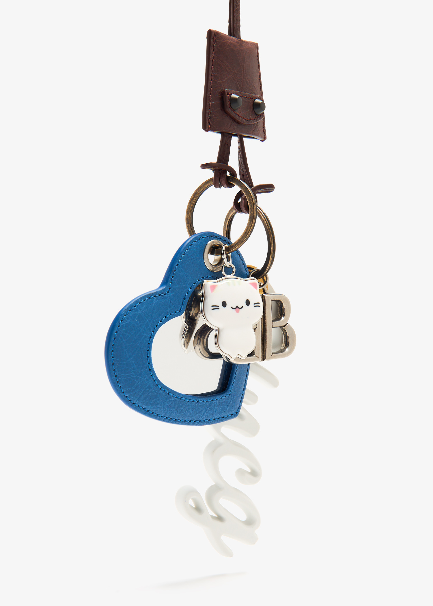 Balenciaga Le City Heart charm for Women - Brown in UAE
