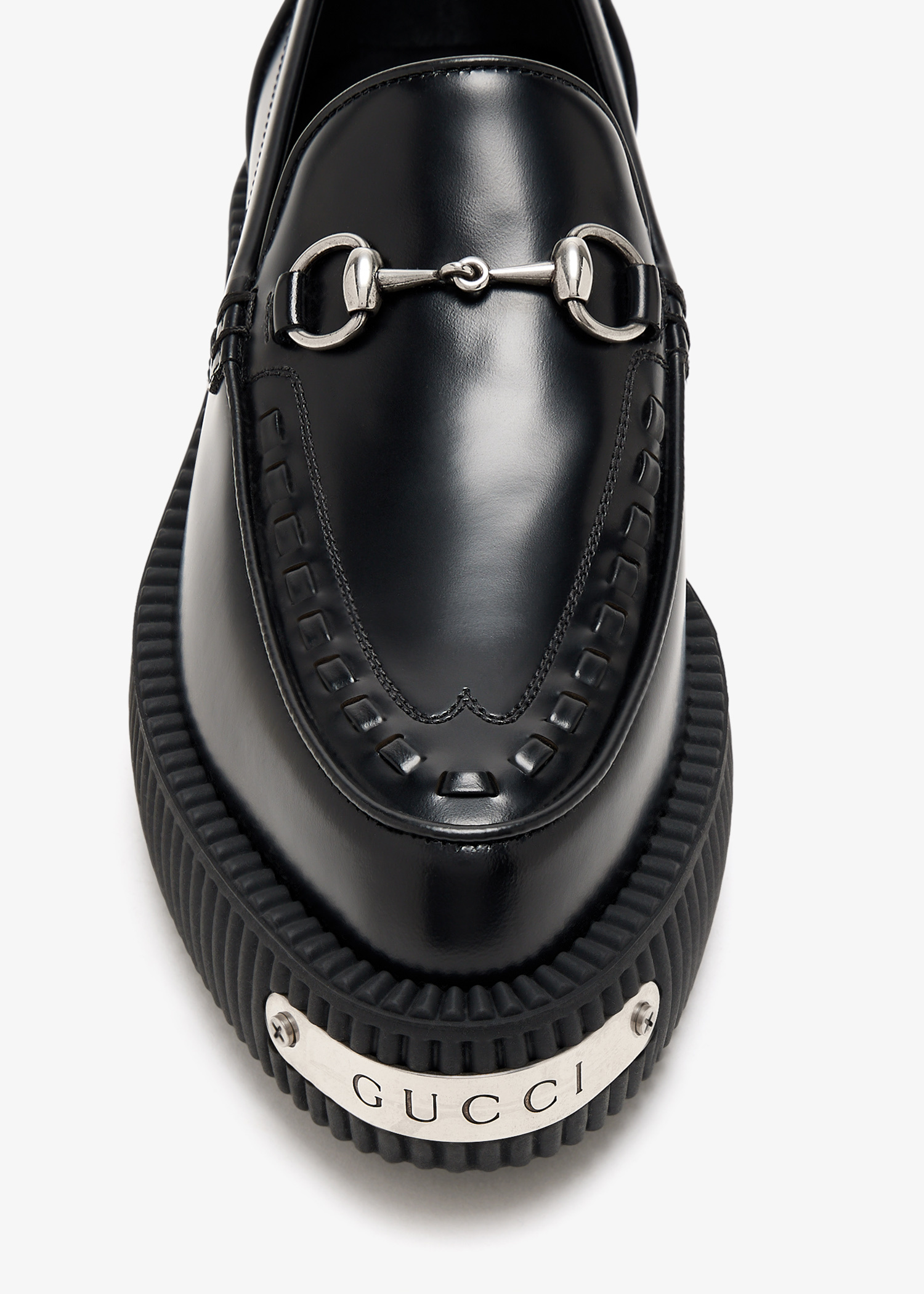 Gucci Horsebit creeper loafers for Women - Black in UAE | Level Shoes
