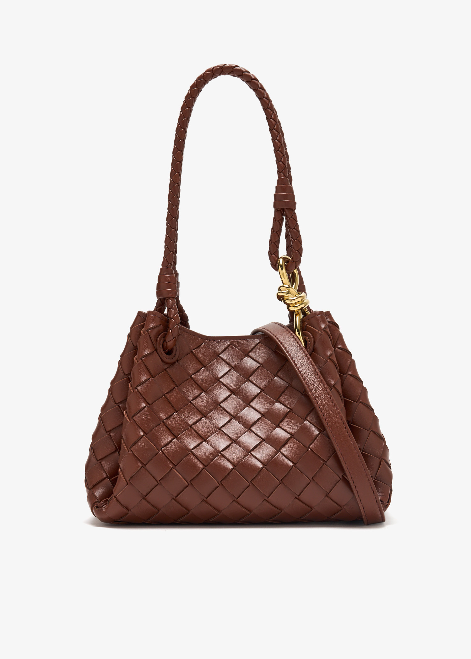 ハンドバッグ BOTTEGA VENETA HAND BAG (796569VCPPT 6817) Bottega Veneta Small Parachute bag for Women - Brown in USA