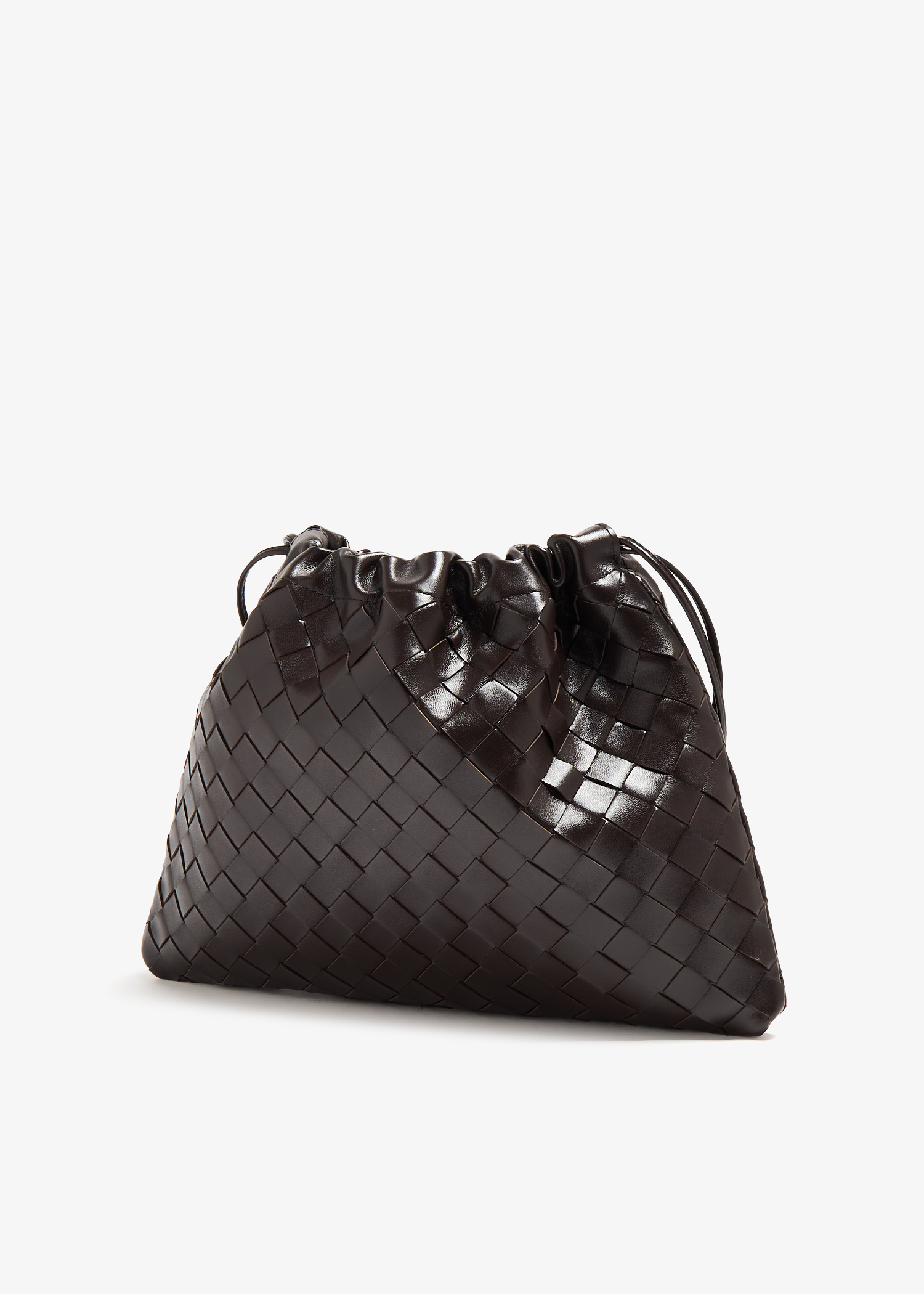 BOTTEGA　VENETA Bottega Veneta Medium Dustbag clutch for Women - Brown in
