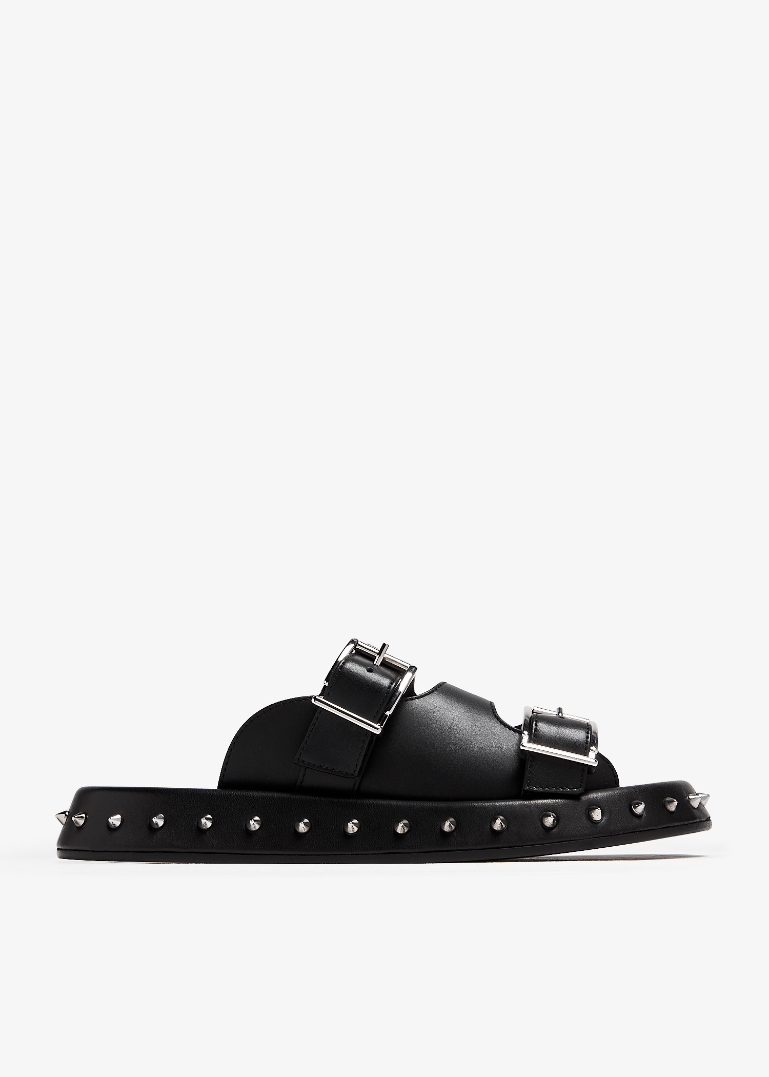 VIP【送料関税込み】ALEXANDER MCQUEEN SEAL LEATHER SANDALS Alexander McQueen Seal Sandals | italist