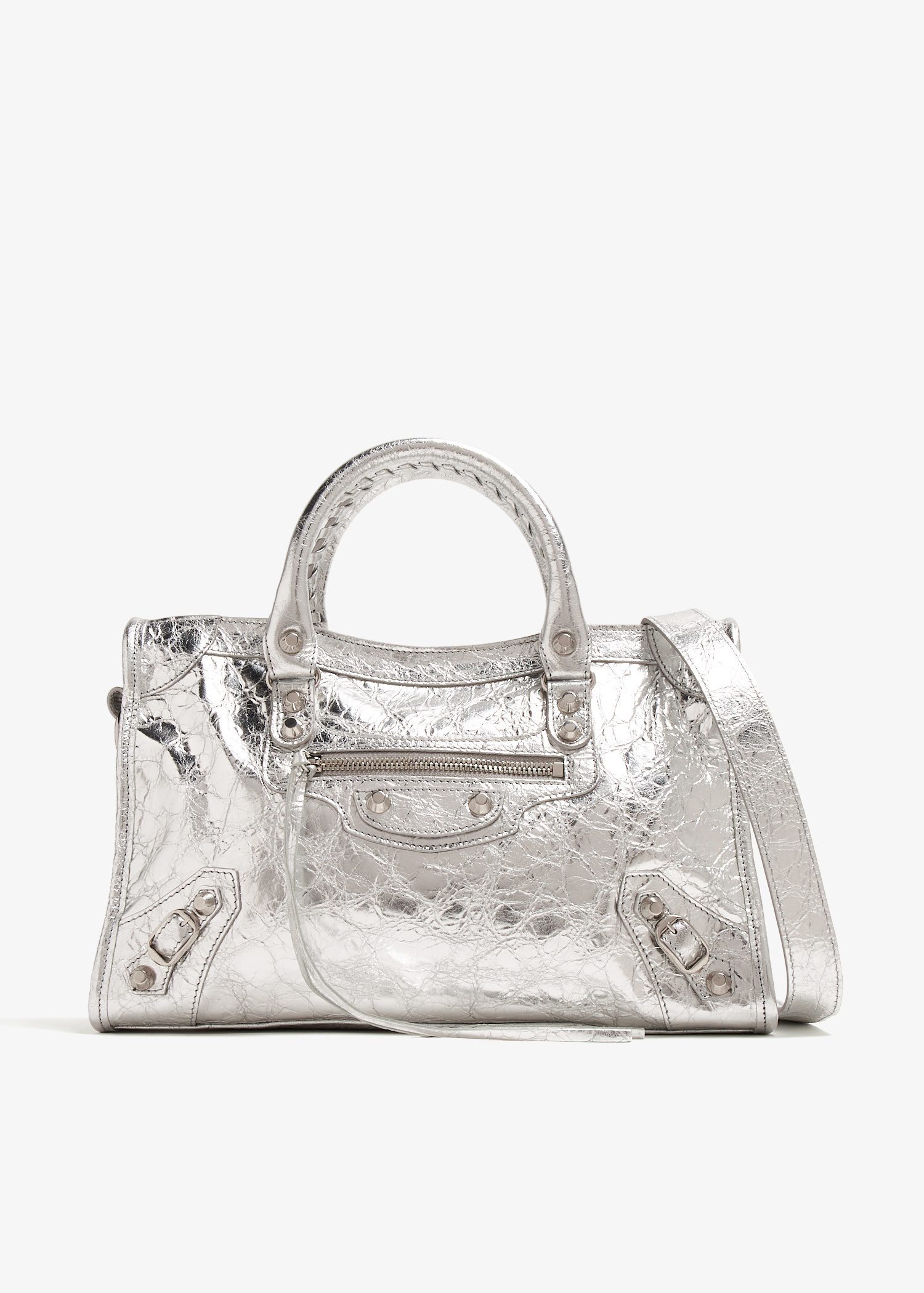 Balenciaga Le City small bag for Women - Silver in KSA