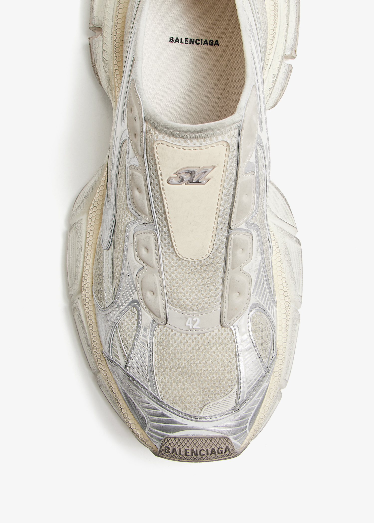 【BALENCIAGA】3xl Slip On Sneaker スニーカー Balenciaga: ブラック 3XL スリッポンスニーカー | SSENSE 日本