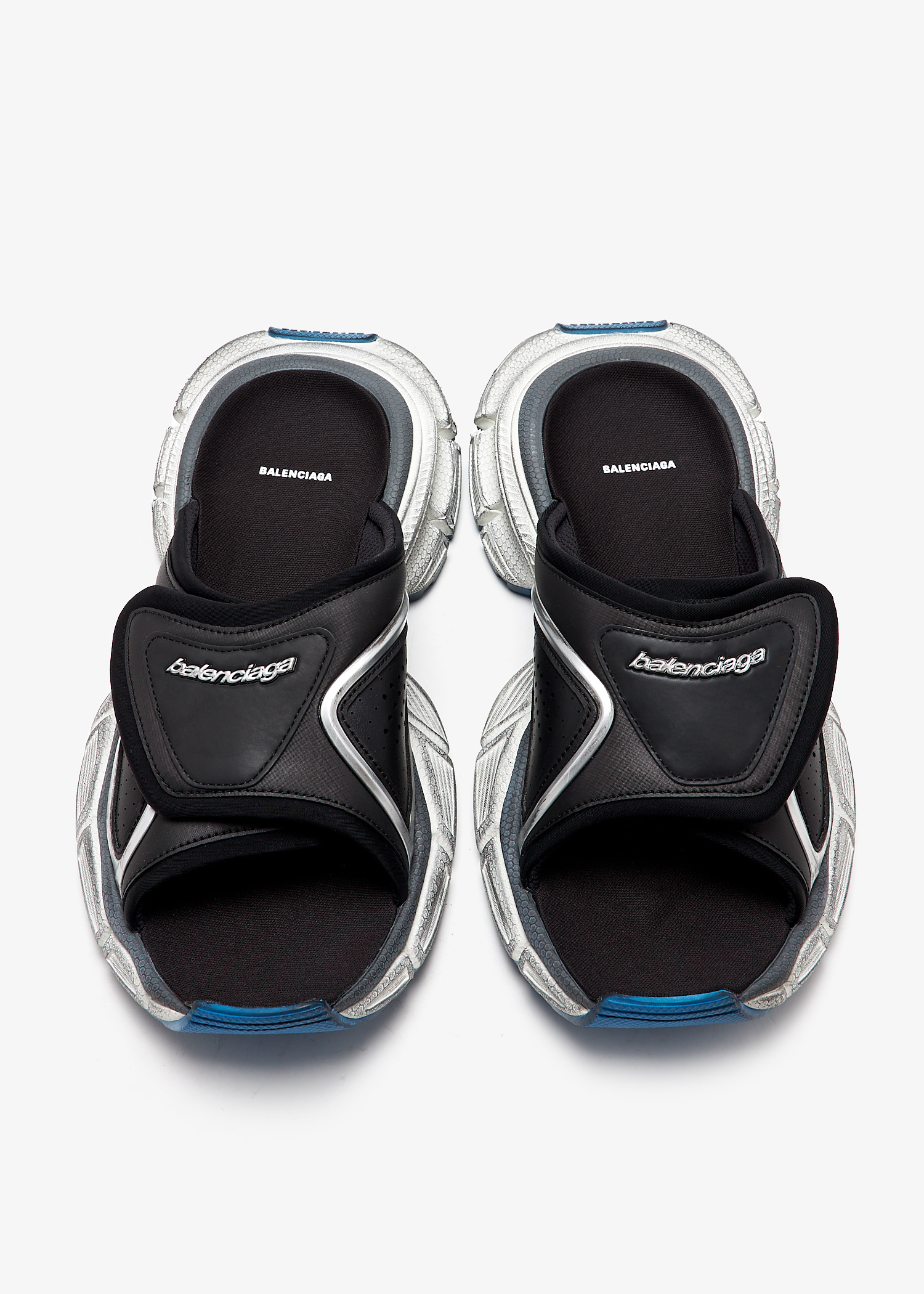 Balenciaga 3XL slide sandals for Men - Black in UAE | Level