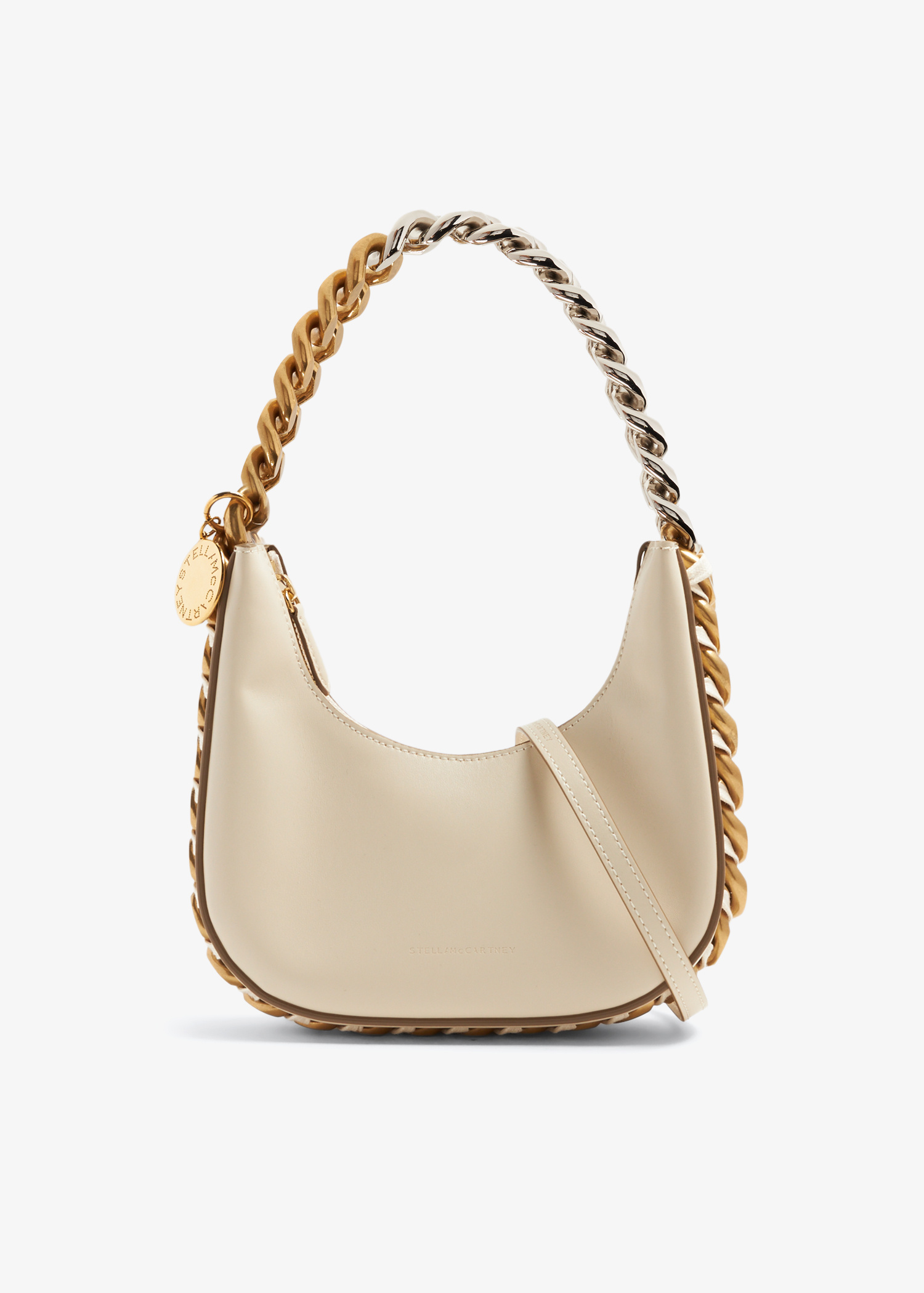 【送料&関税込】Stella McCartney Frayme Shoulder Bag Women Black Frayme Small Shoulder Bag | Stella McCartney US