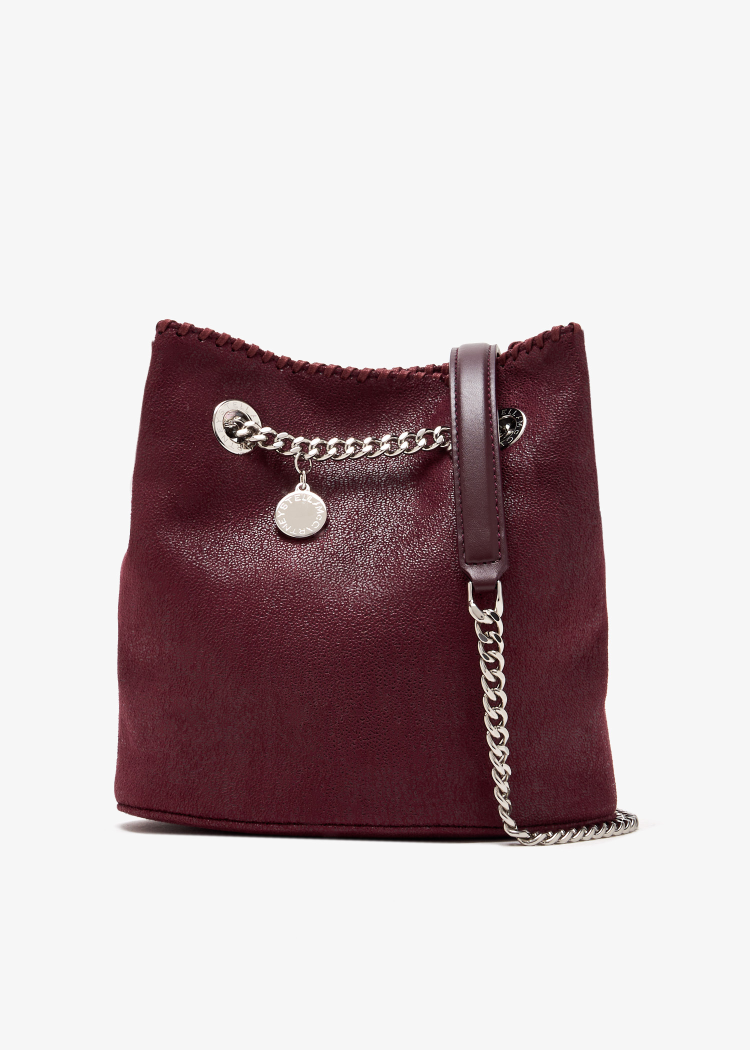 Stella McCartney Falabella bucket bag for Women - Burgundy in UAE