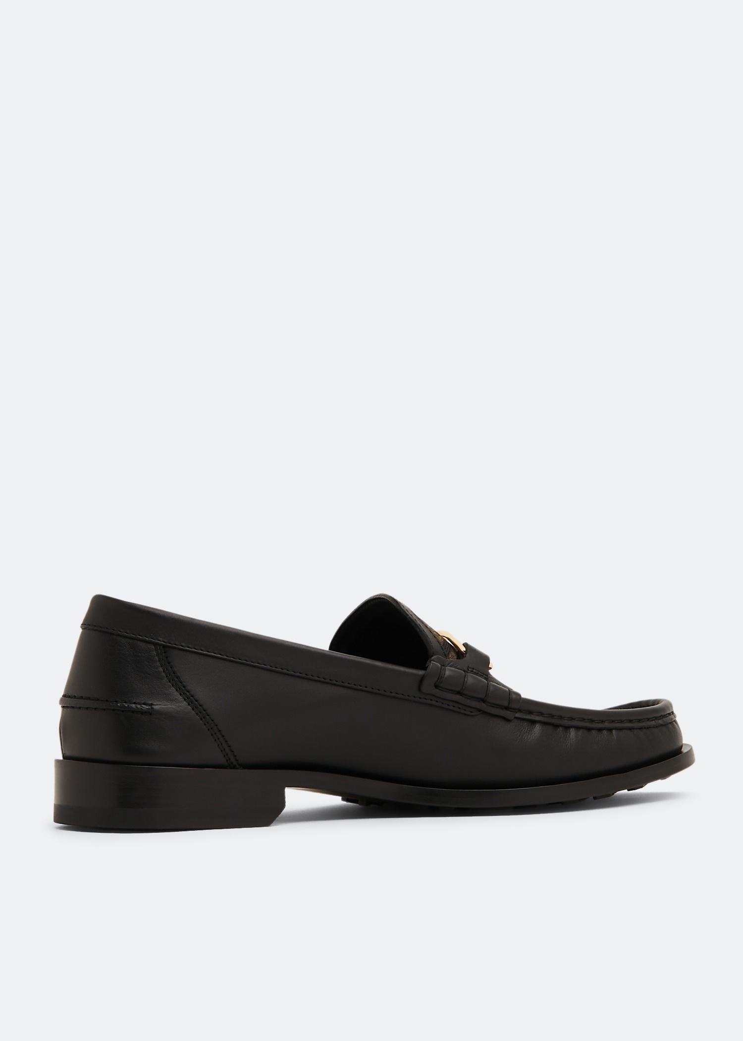 FENDI O'Lock Loafers男士- 阿联酋黑色| Level Shoes