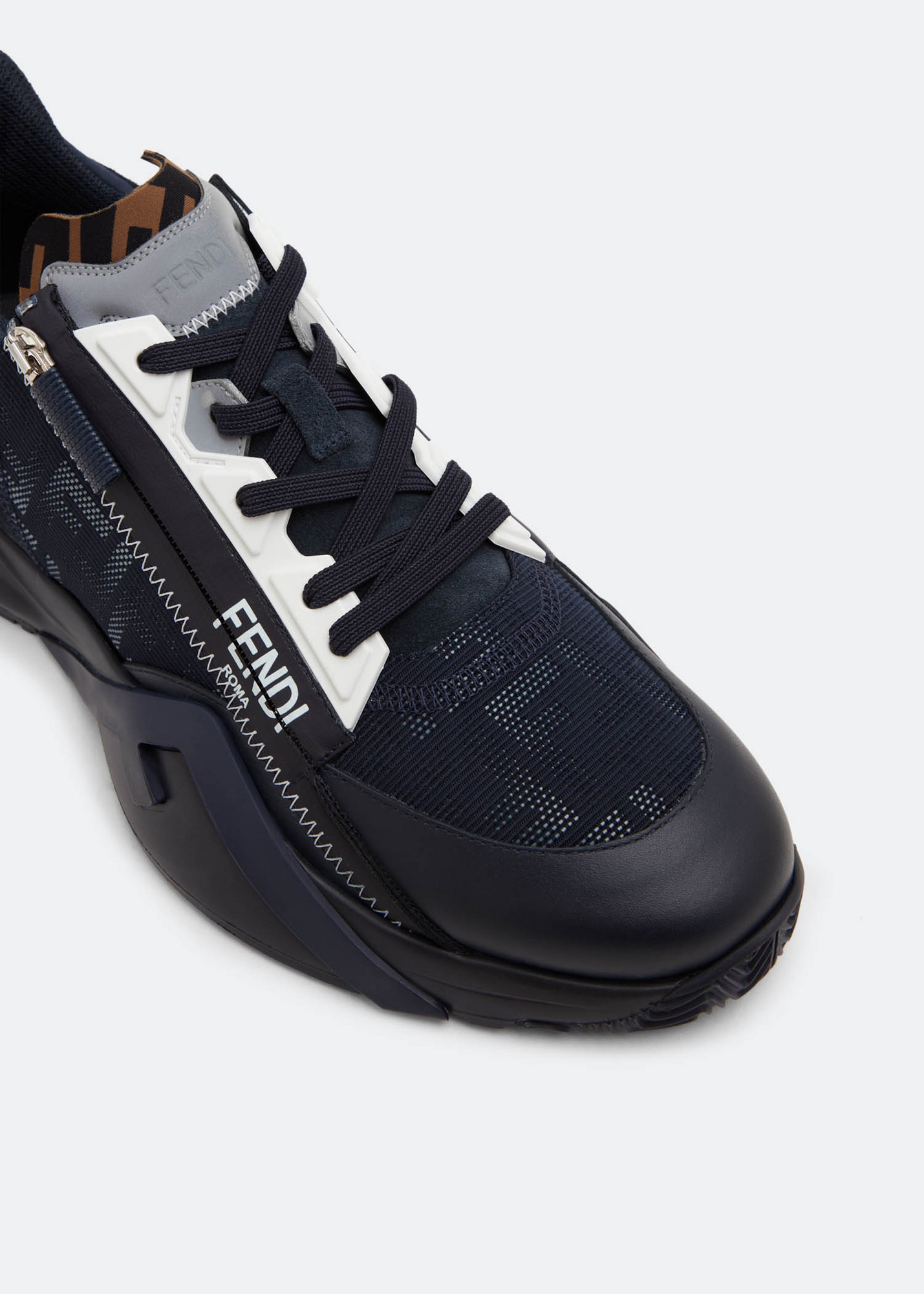 FENDI Flow sneakers for Men - Blue in UAE | Level Shoes