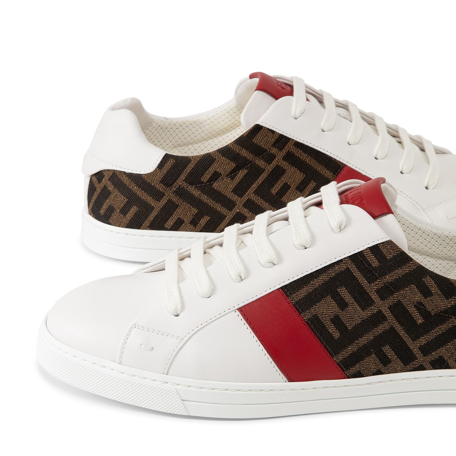【FENDI】LOW TOP SNEAKERS Fendi Match Sneakers Fabric White | Fendi