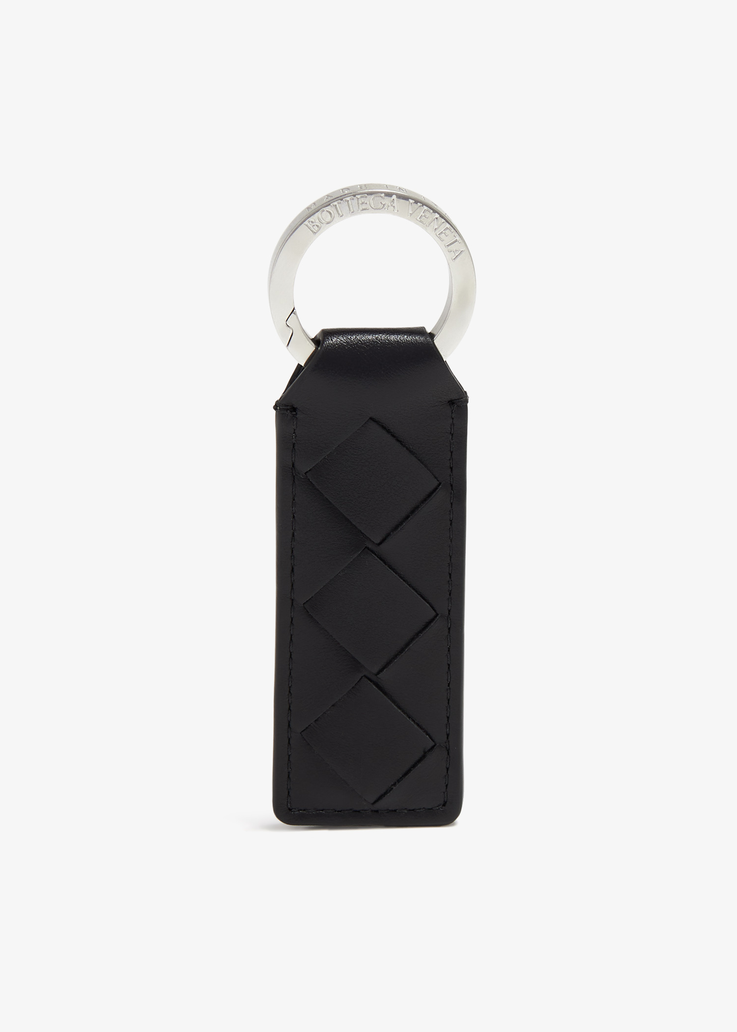 ★BOTTEGA VENETA★ Intrecciato Keyring Black 607492VCPQ18984 MUSINSA | BOTTEGA VENETA Intresia Keyring - Black
