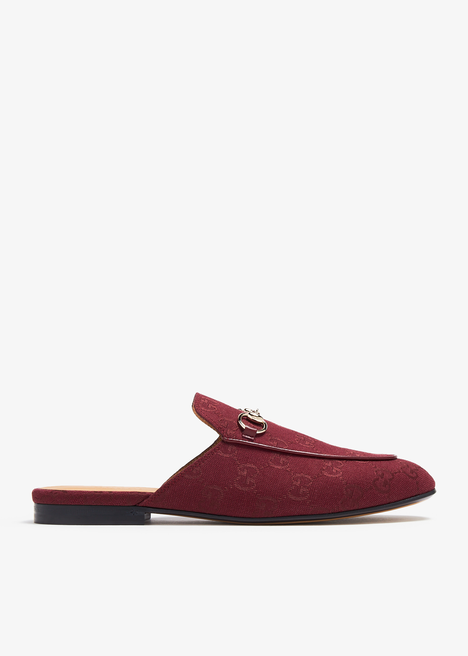【関税込み】gucci PRINCETOWN' SLIPPERS Gucci Princetown Canvas Slippers | Saks Fifth Avenue