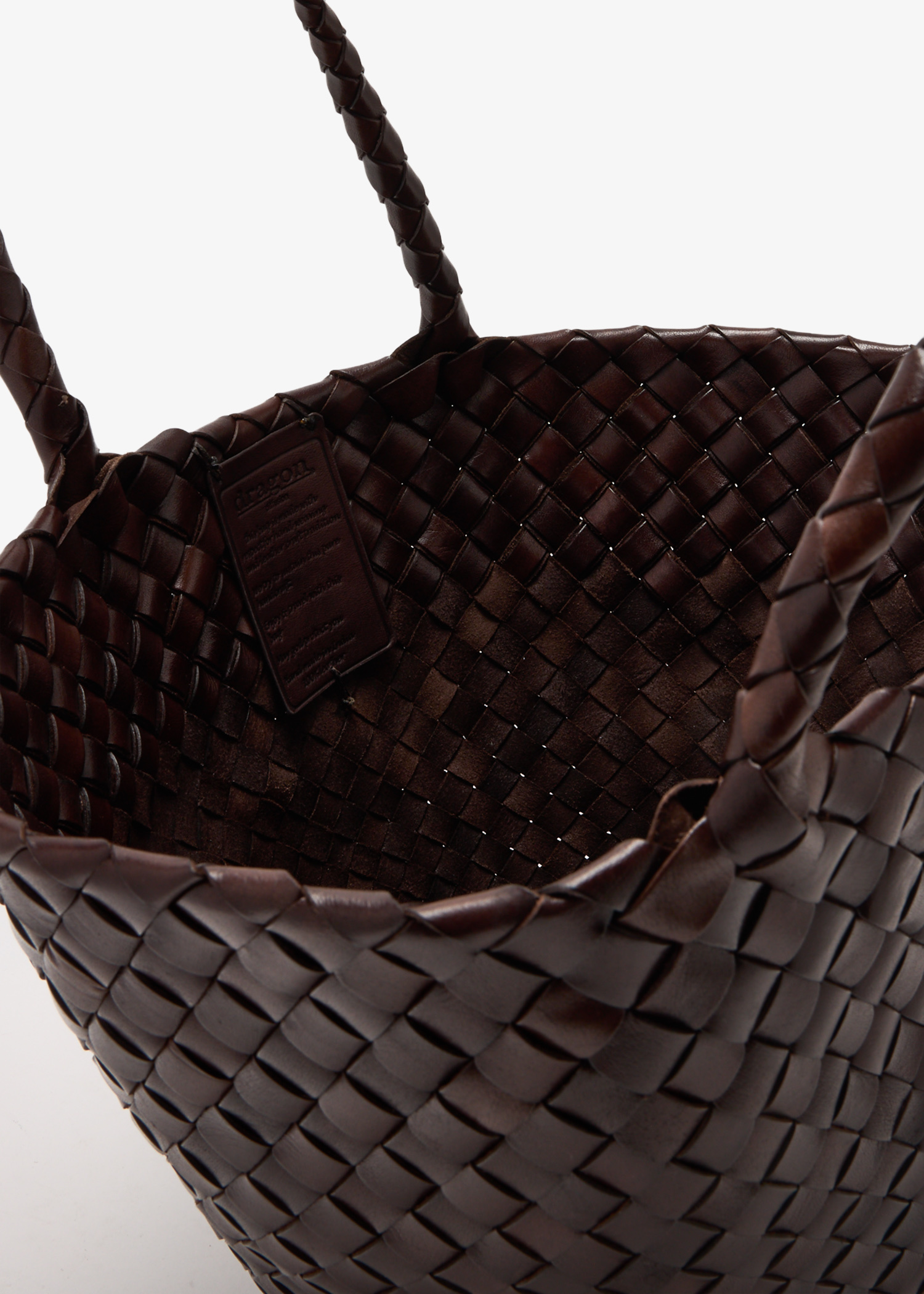 Dragon Diffusion Egola basket bag for Women - Brown in UAE