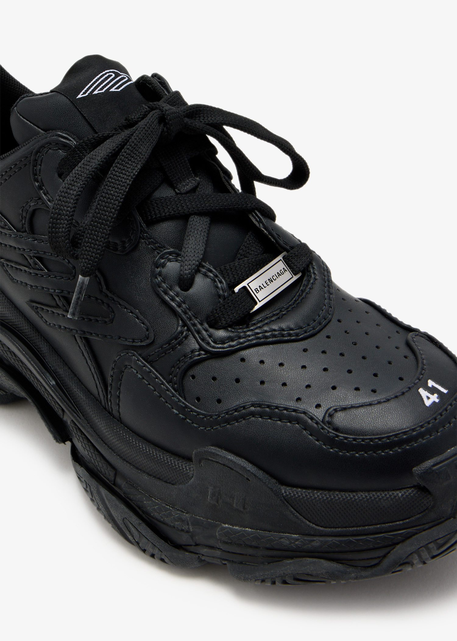 Balenciaga Triple S Sporty sneakers for Men - Black in USA