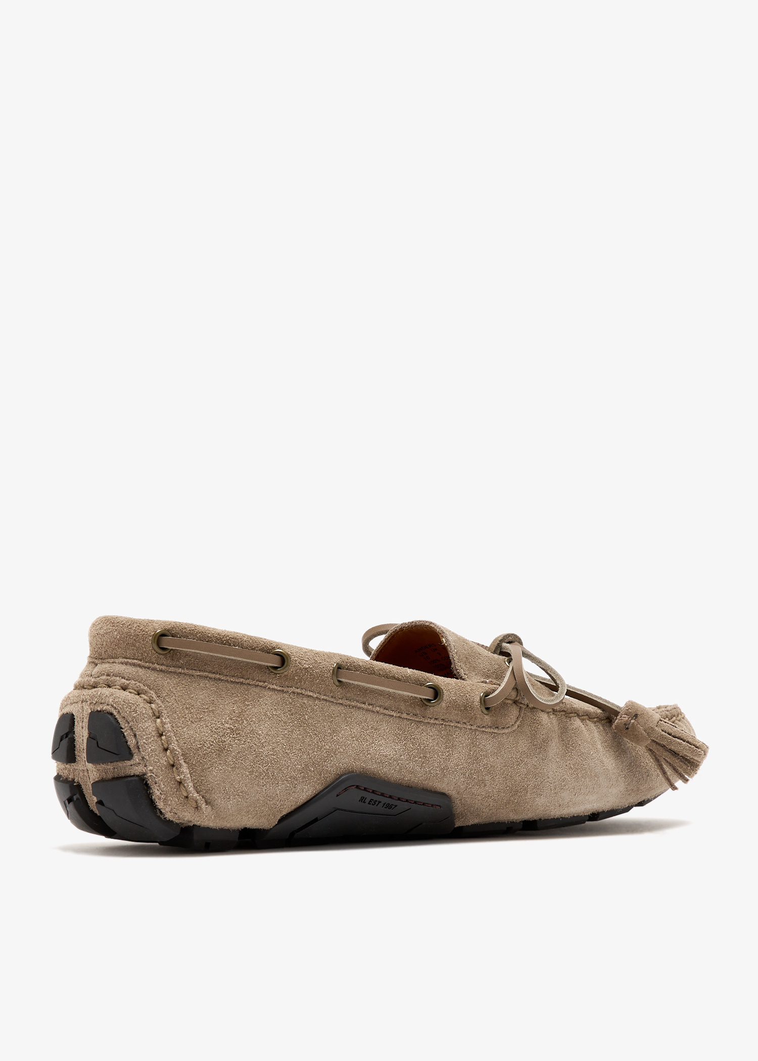 Men’s Polo Ralph Lauren Anders Brown  Suede Tasseled Drivers Shoes 10D 60778-88_e20c9799-1367-48ff-  main image 2