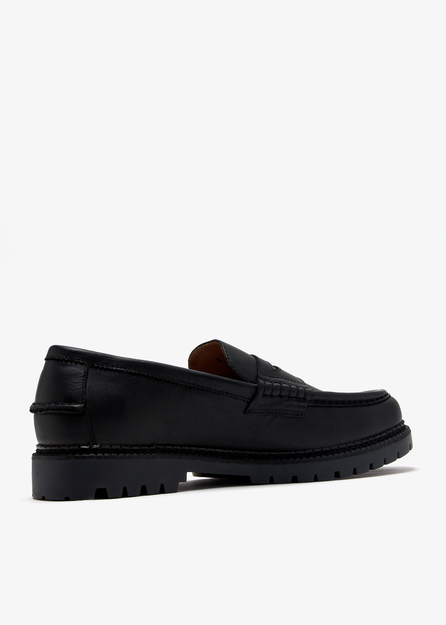 Polo Ralph Lauren Jett penny loafers for Men - Black in USA