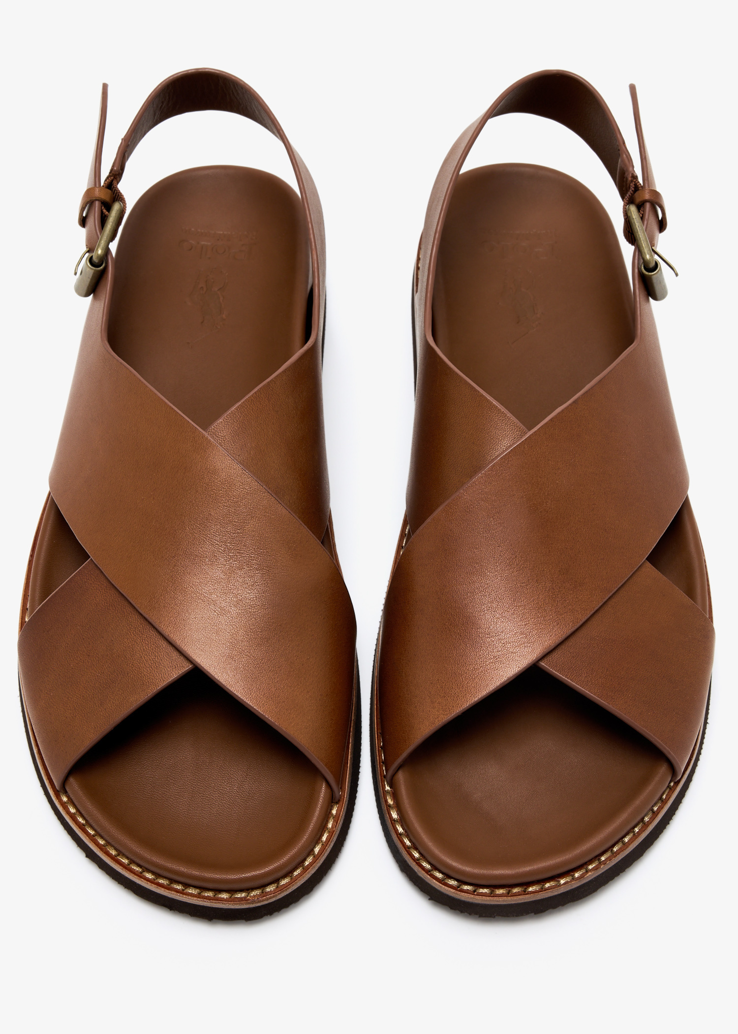 Polo Ralph Lauren Zane sandals for Men - Brown in USA
