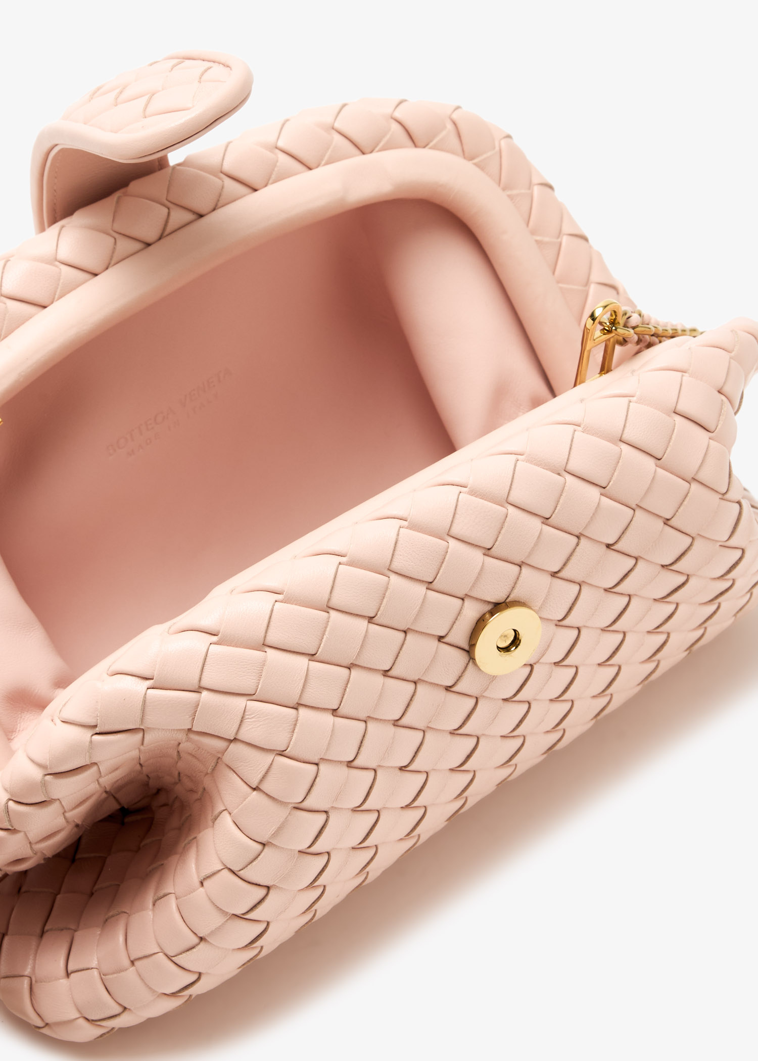 Bottega Veneta Small Lauren 1980 clutch for Women - Pink in UAE