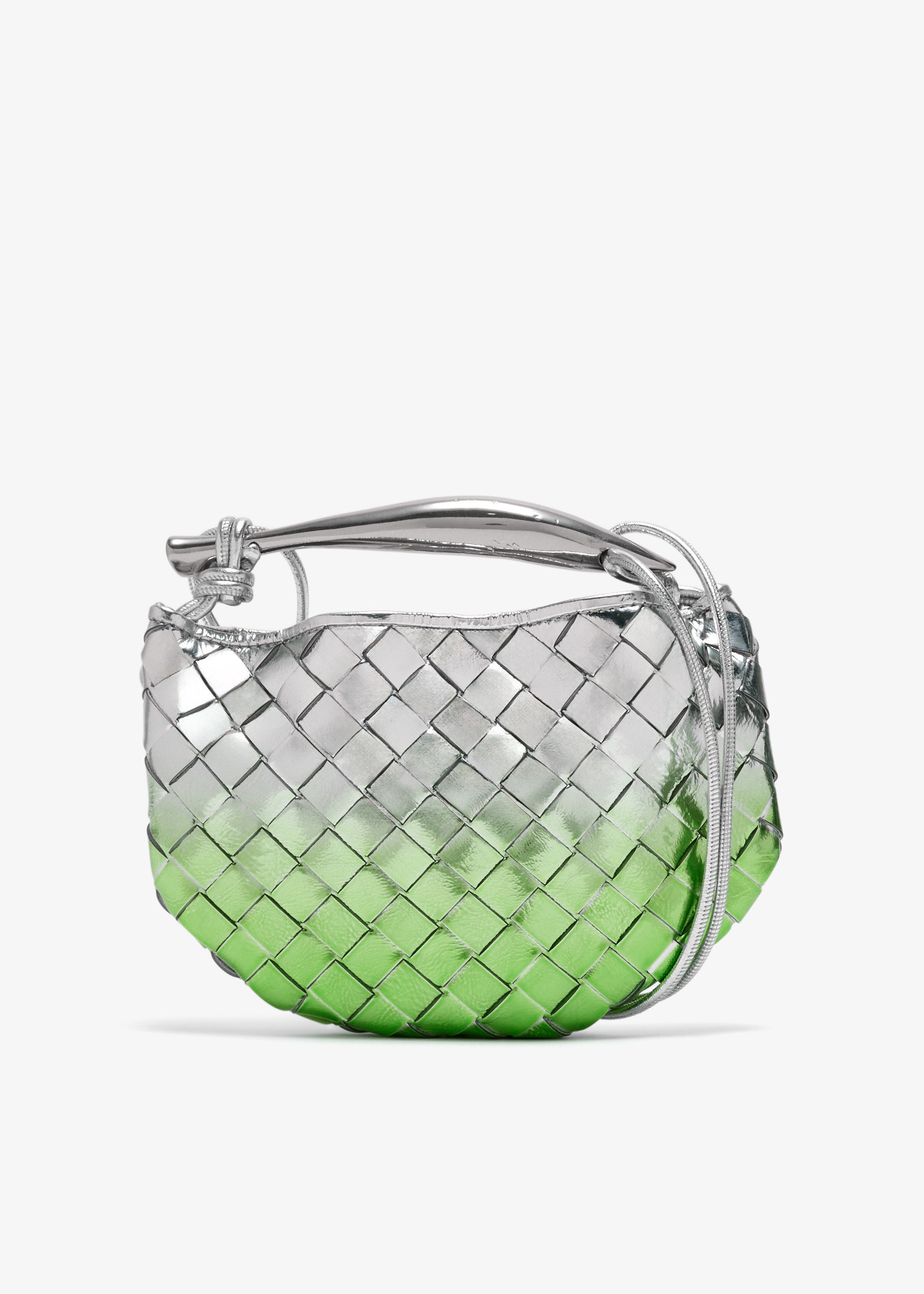 Bottega Veneta Baby Sardine bag for Women - Silver in UAE