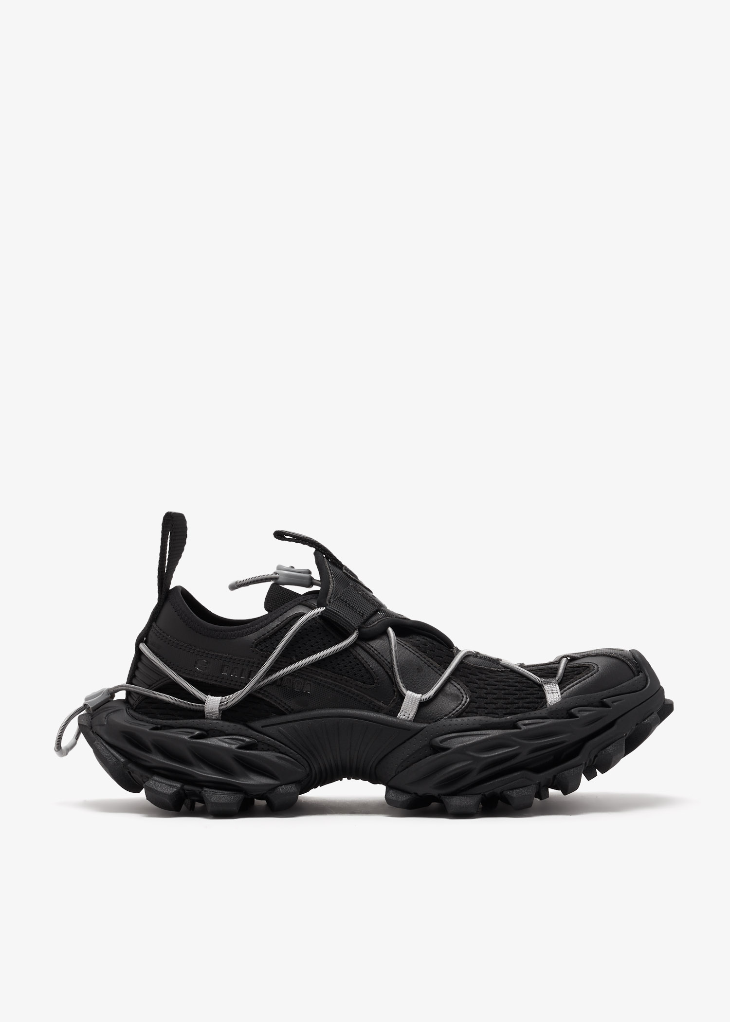 スニーカー BALENCIAGA SNEAKERS 804921WHIKE1000 Balenciaga Black Sneaker Hike | TheDoubleF