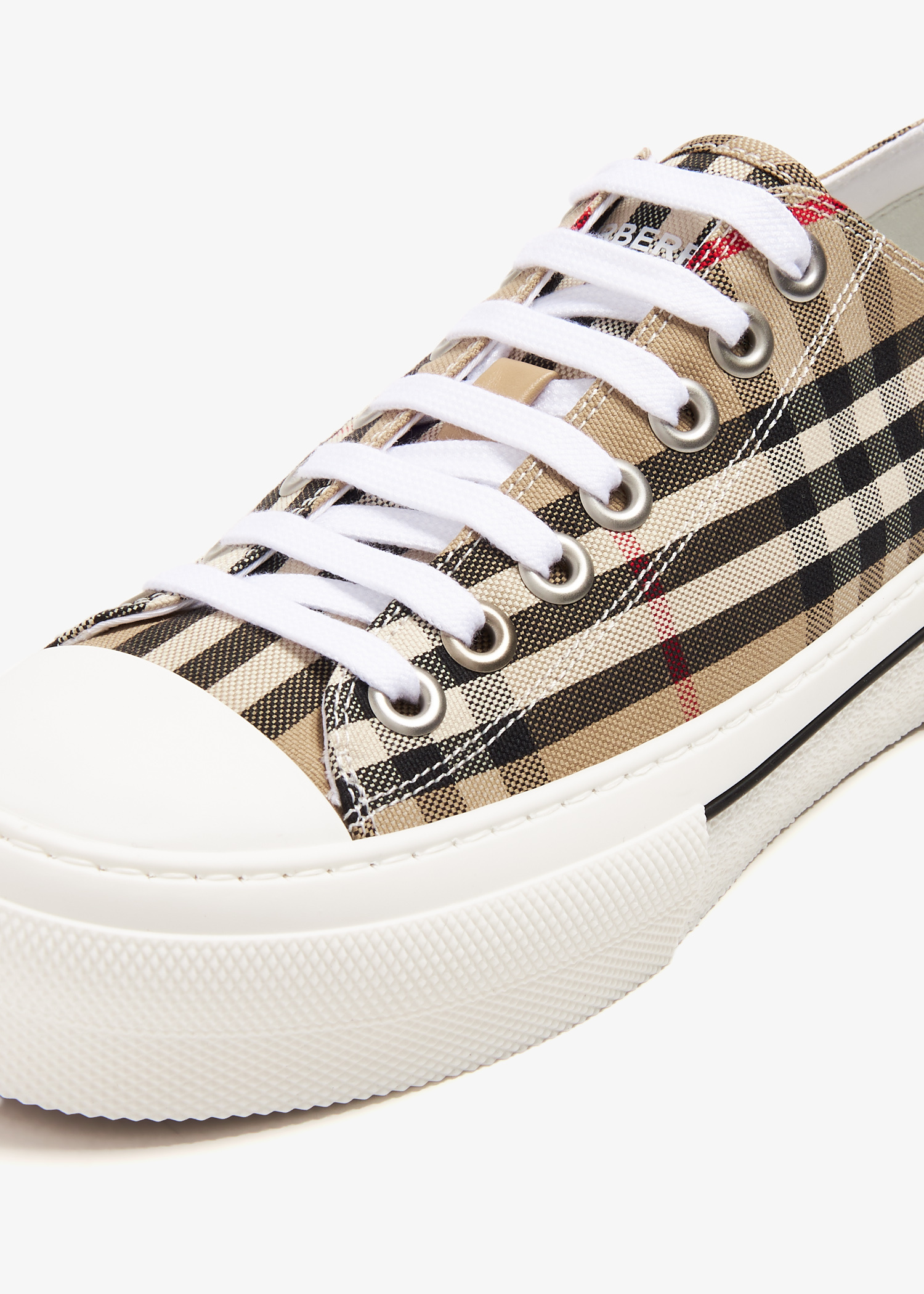 スニーカー Burberry FW25 Burberry Sneakers (8050506 A7028) Burberry Jack sneakers for Women - Beige in Kuwait | Level Shoes