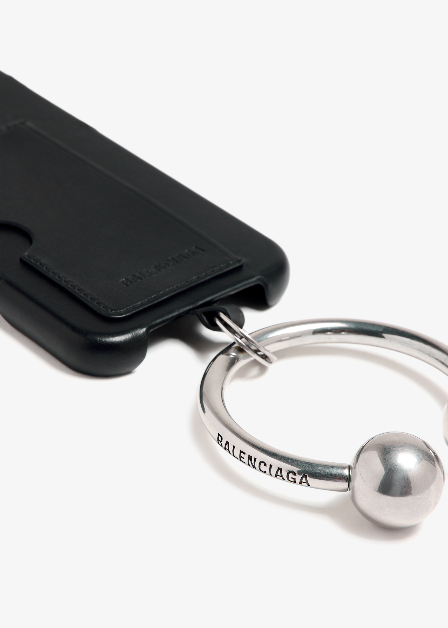 Balenciaga iPhone 16 Pro Max Piercing case for Men - Black