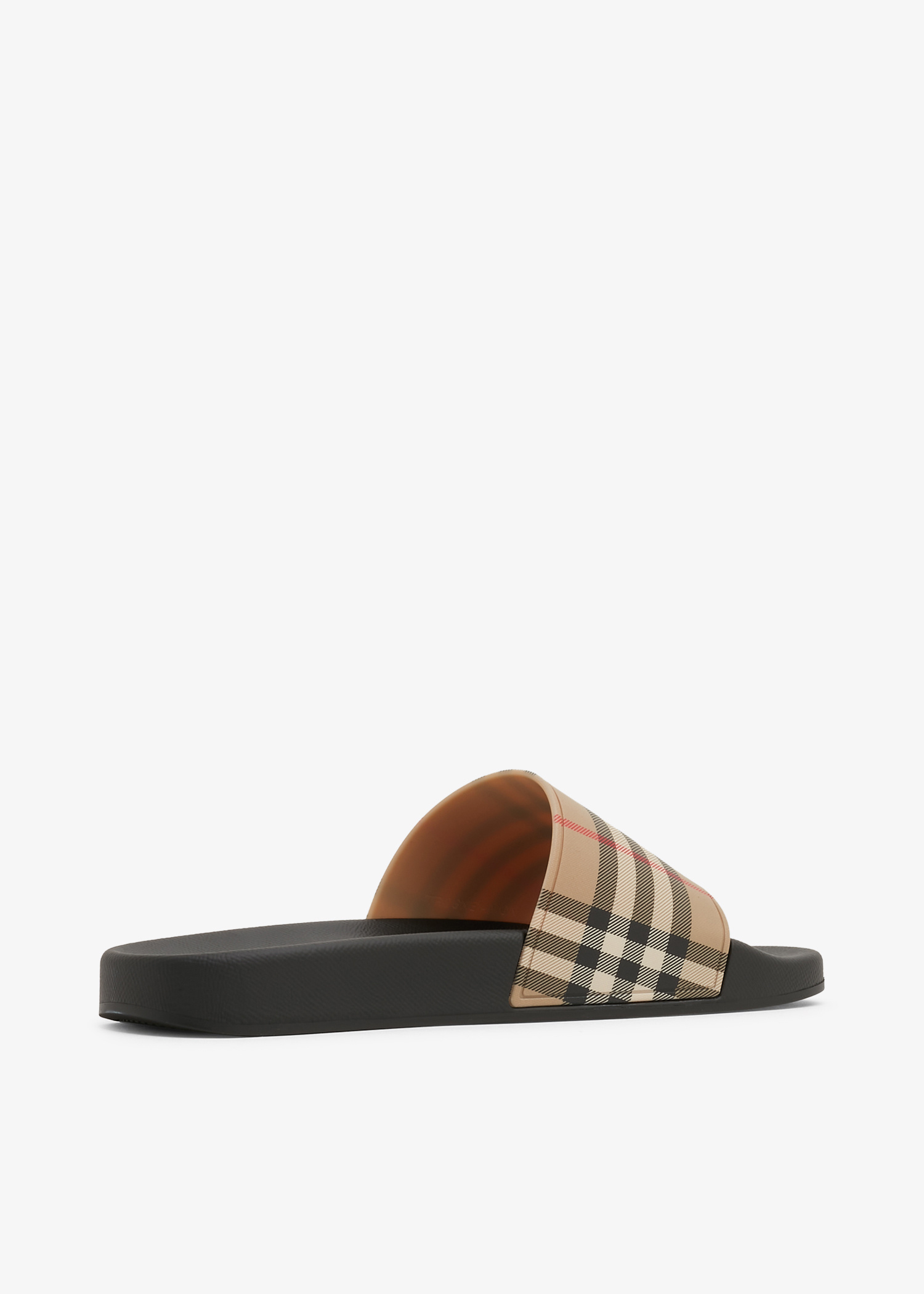 Burberry Furley slides for Men - Printed in Kuwait | Level Shoes