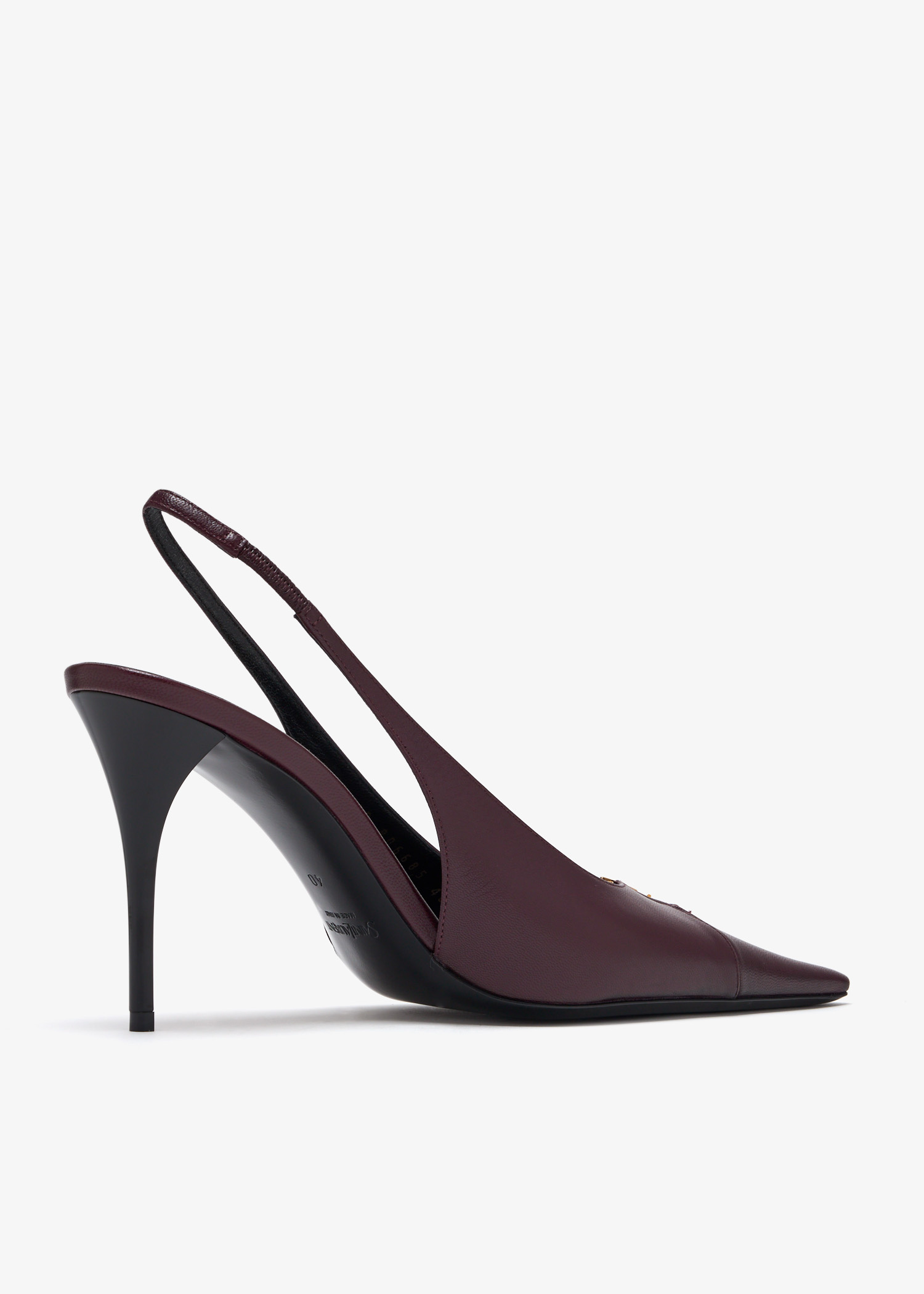 Saint Laurent Babylone Breteuil 90 slingback pumps for Women