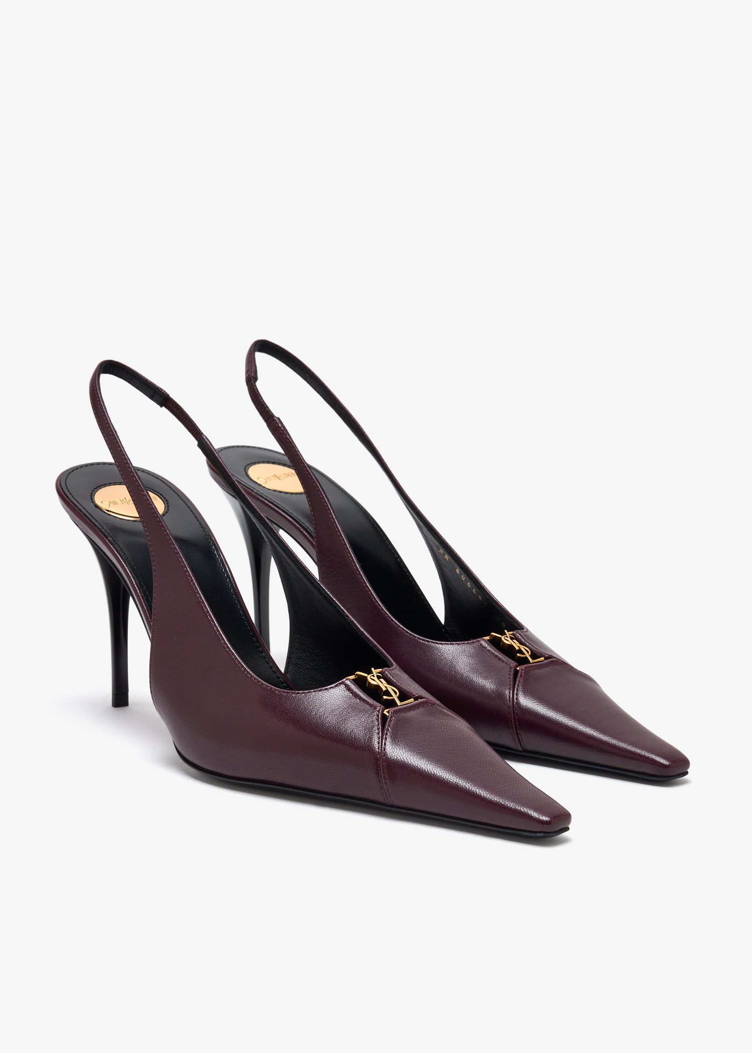 ★SAINT LAURENT★BABYLONE BRETEUIL スリングバックパンプス Saint Laurent Babylone Breteuil Slingback Pumps | Saks Fifth
