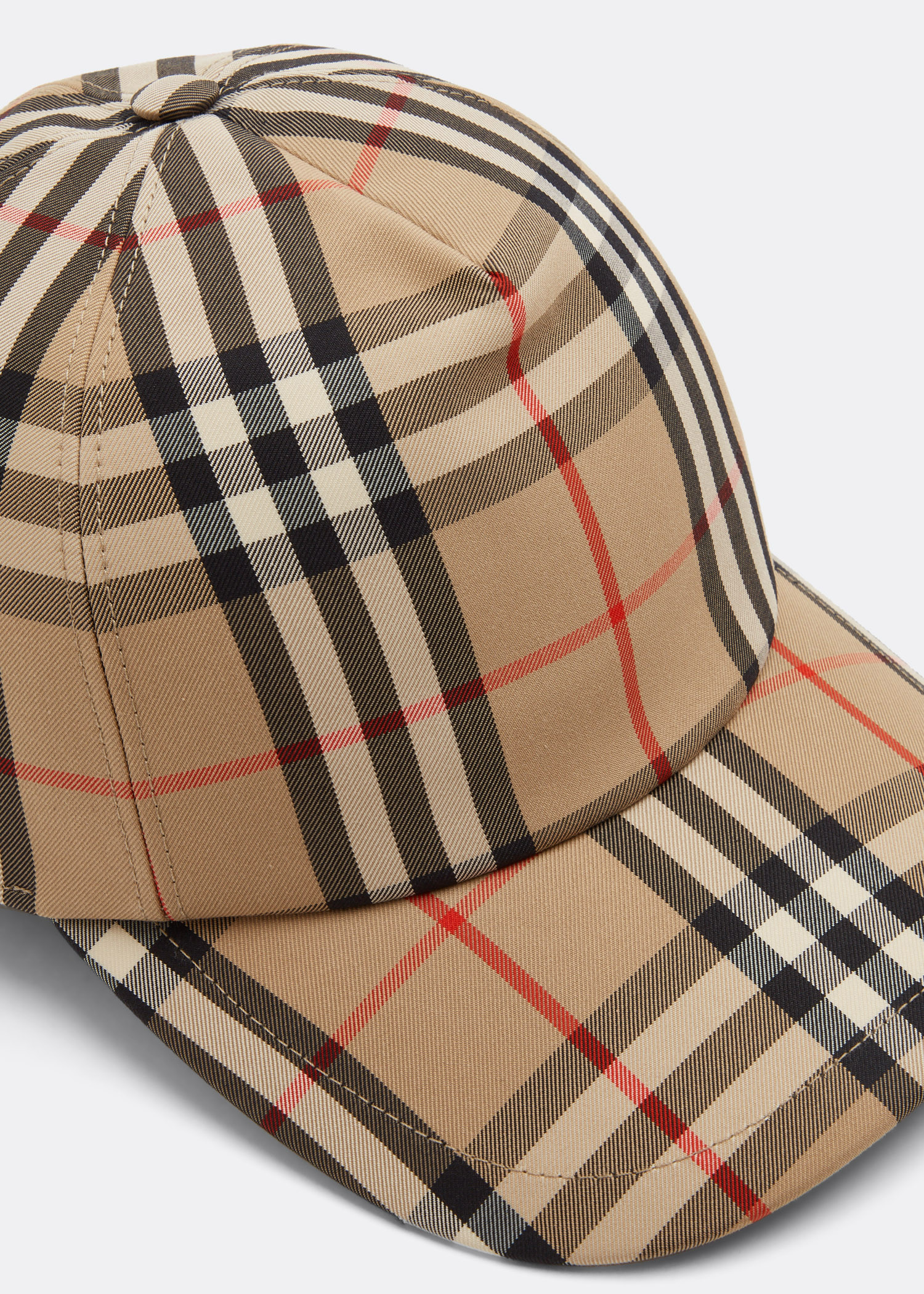Burberry Vintage Check baseball cap for Men - Printed in KSA