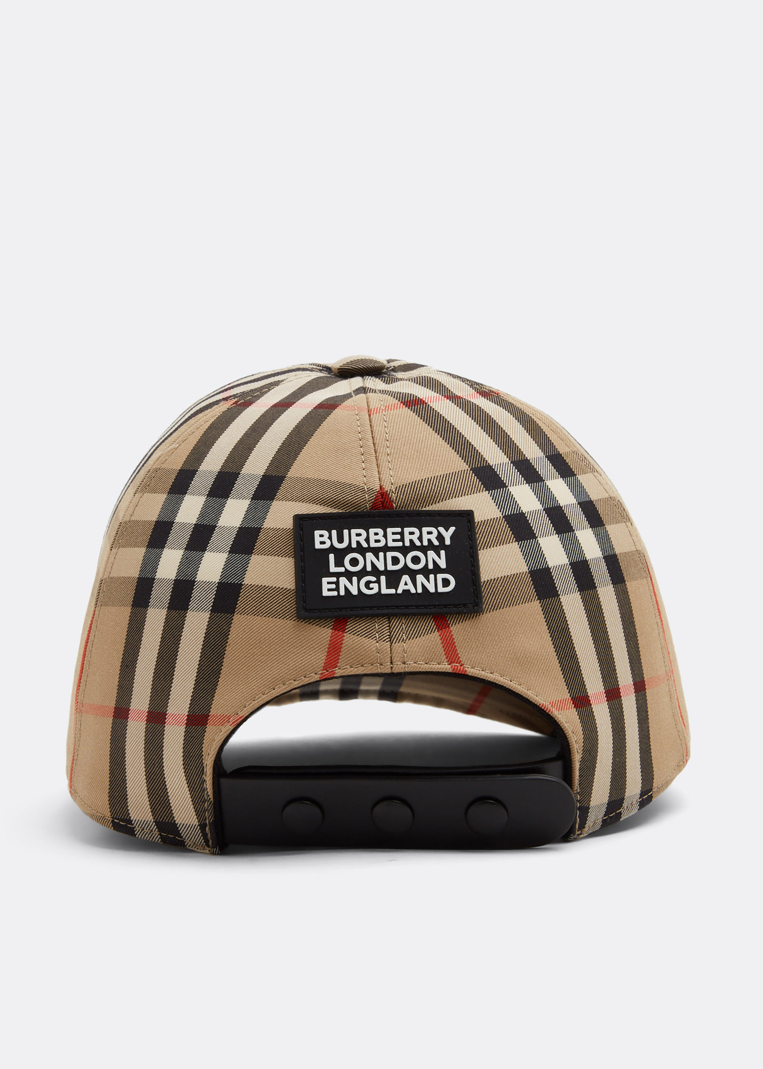 Burberry Vintage Check baseball cap for Men - Printed in KSA