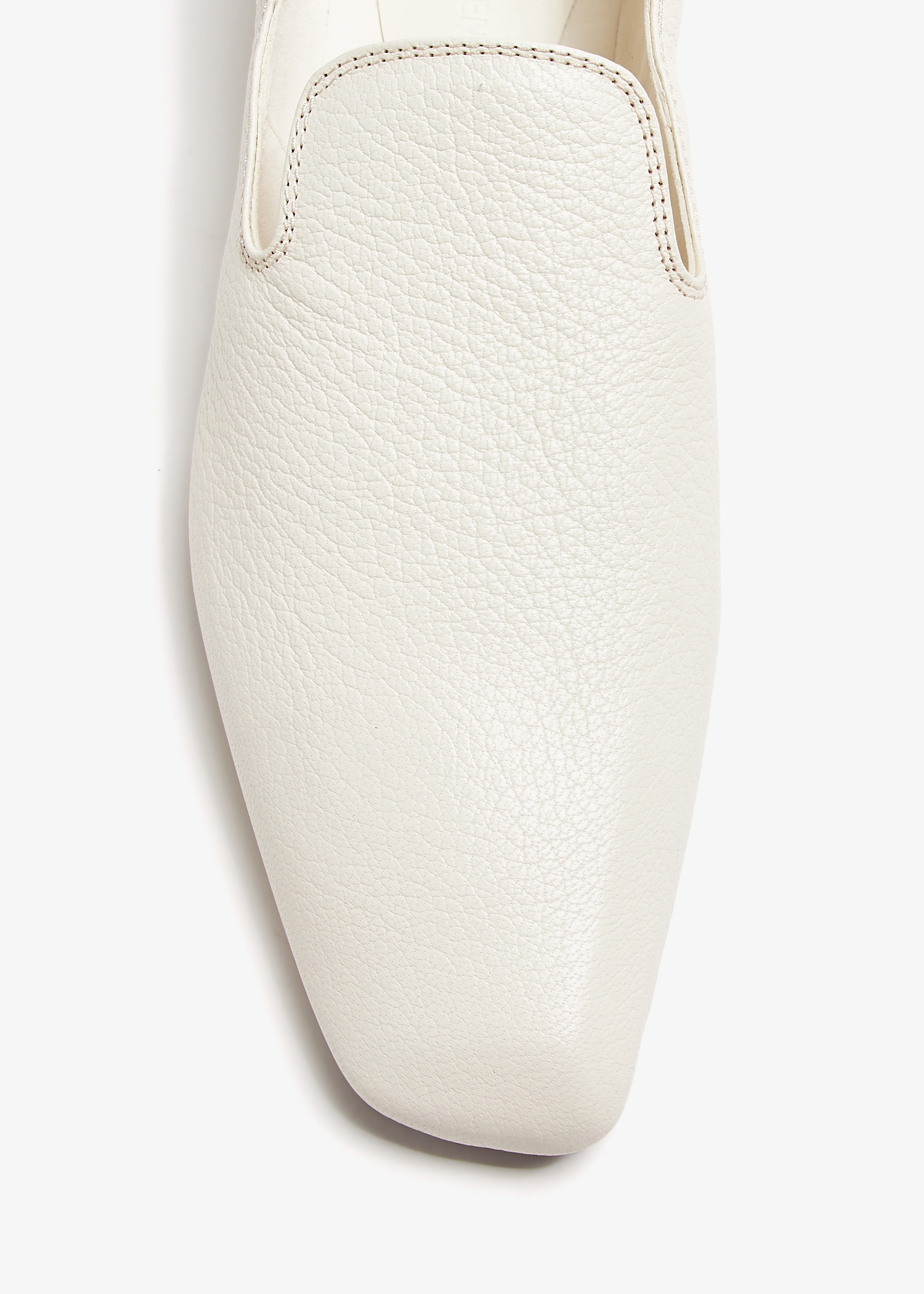 Bottega Veneta Leather slippers for Women - White in UAE
