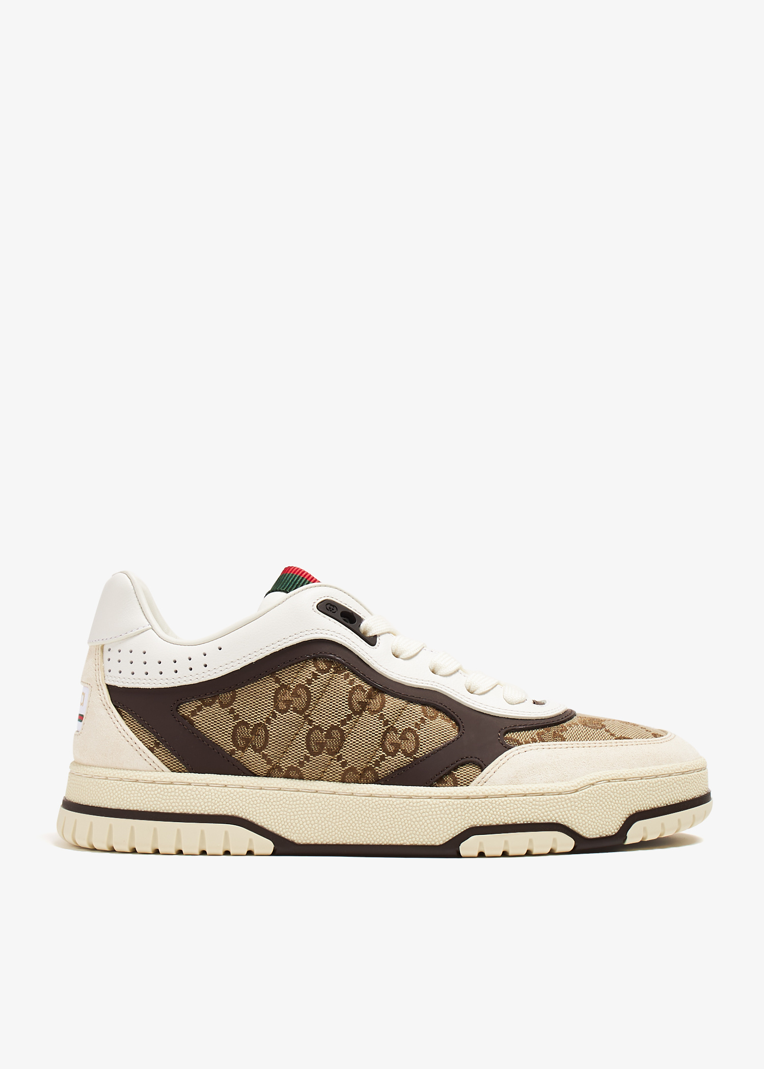 スニーカー GUCCI Women Sneakers 817287FAD7O9751 Beige Women's G75 sneaker in light beige suede | GUCCI® CA