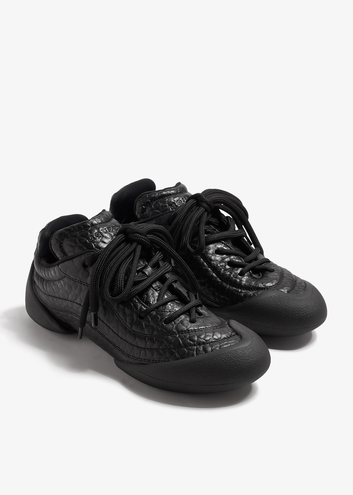★alexander mcqueen★ Flexion Sneakers Black 807874WHABE1000 Alexander Mcqueen Men's Flexion Sneaker In Black, Brand Size