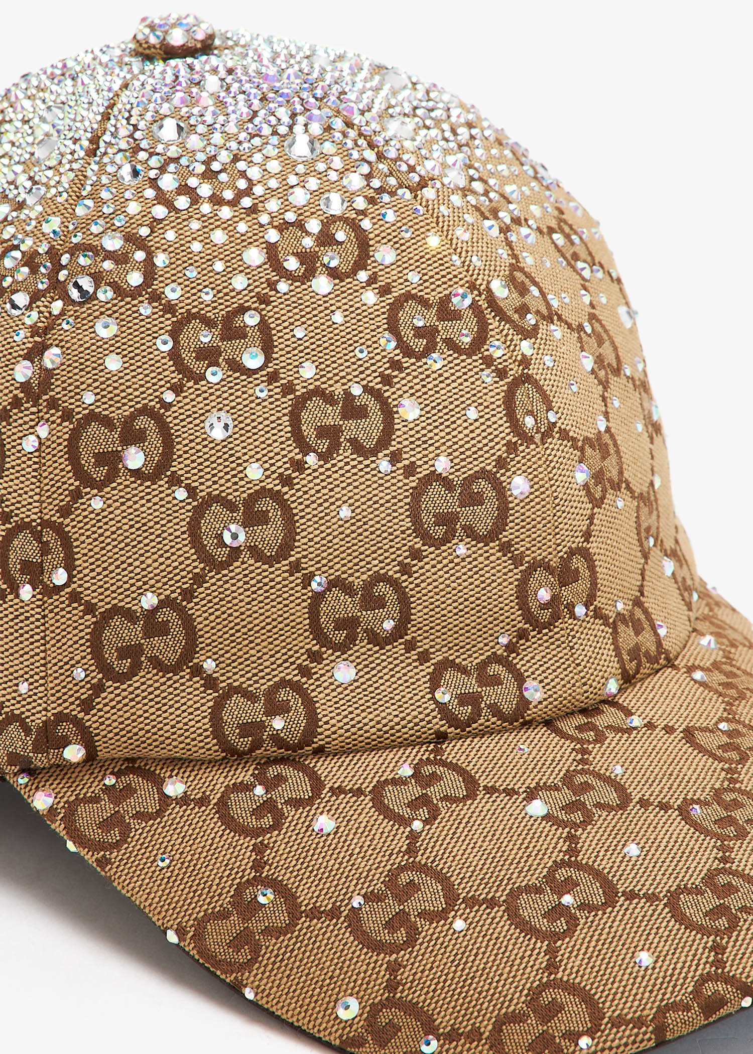 ★GUCCI ★GG CRYSTAL BASEBALL Cap ピンク