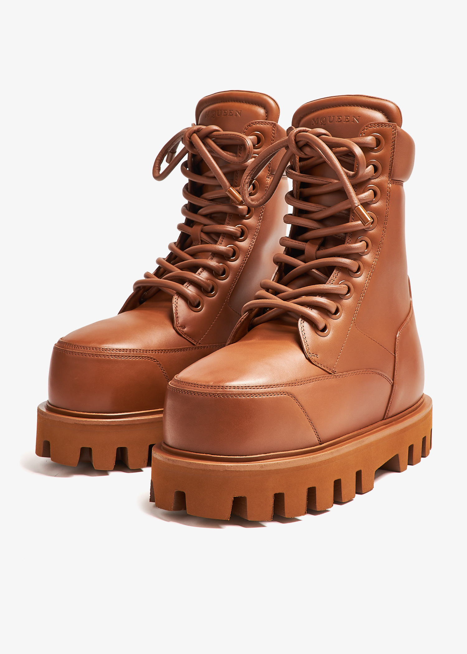 McQueen Parachute boots for Women - Brown in USA | Level Shoes